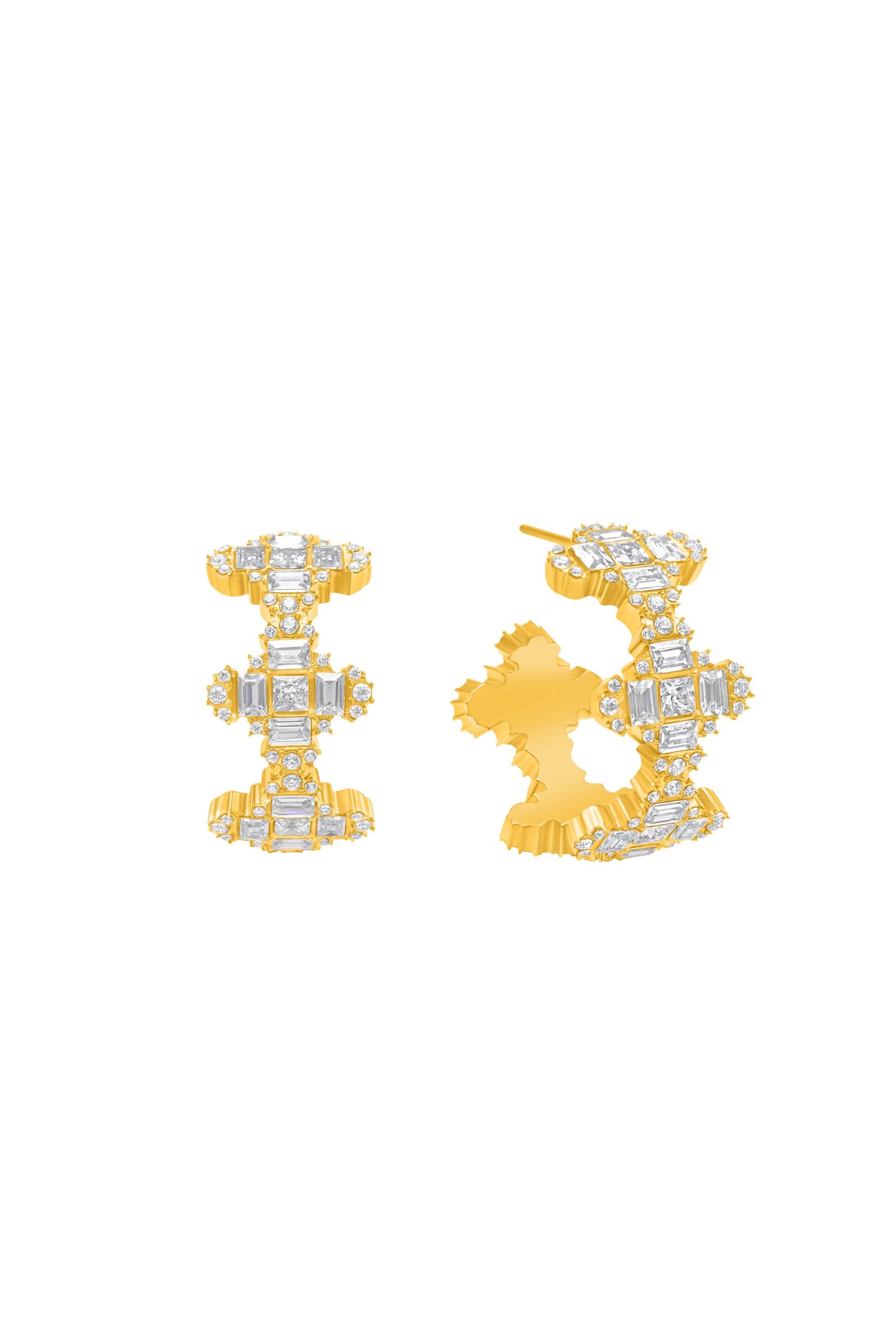 Signature Spark Hoop Earring Set