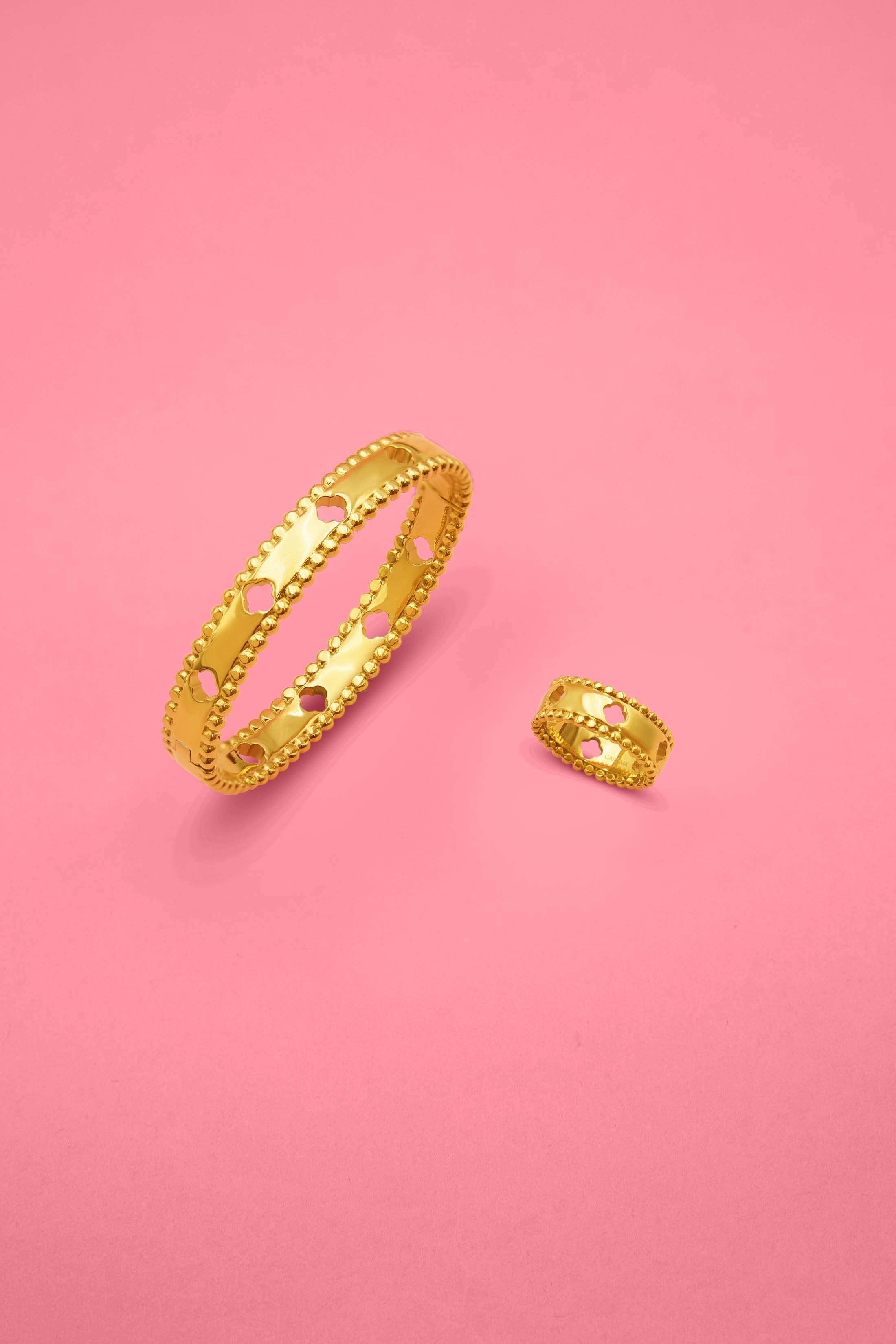 Carisma Emblem Ring & Bangle Gift Set