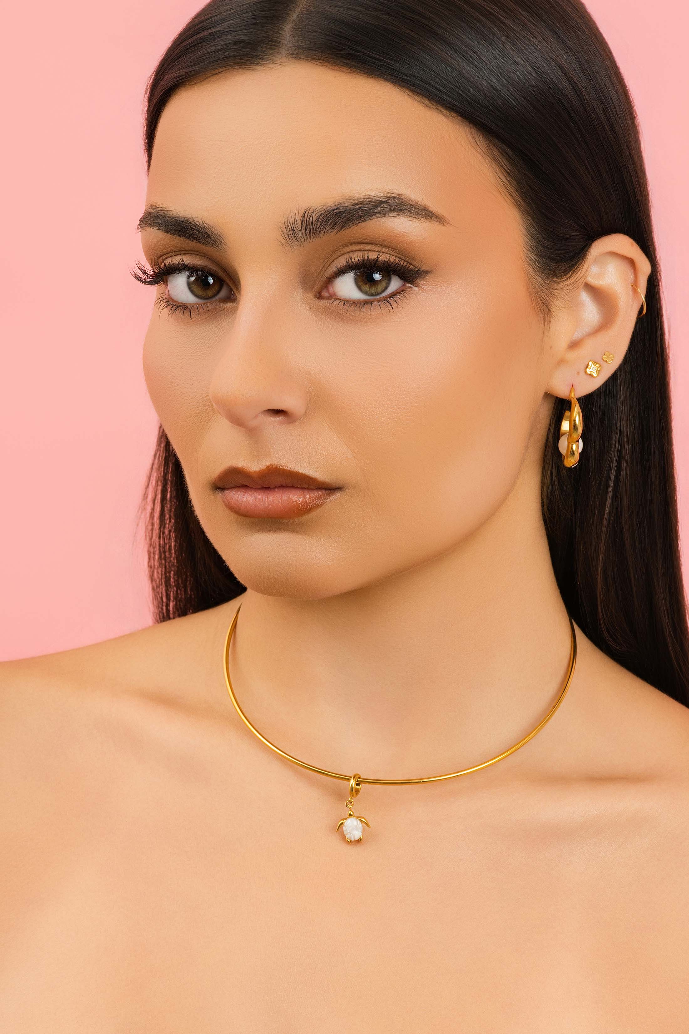 Cuff Necklace - Single Cuff Charm Gift Set