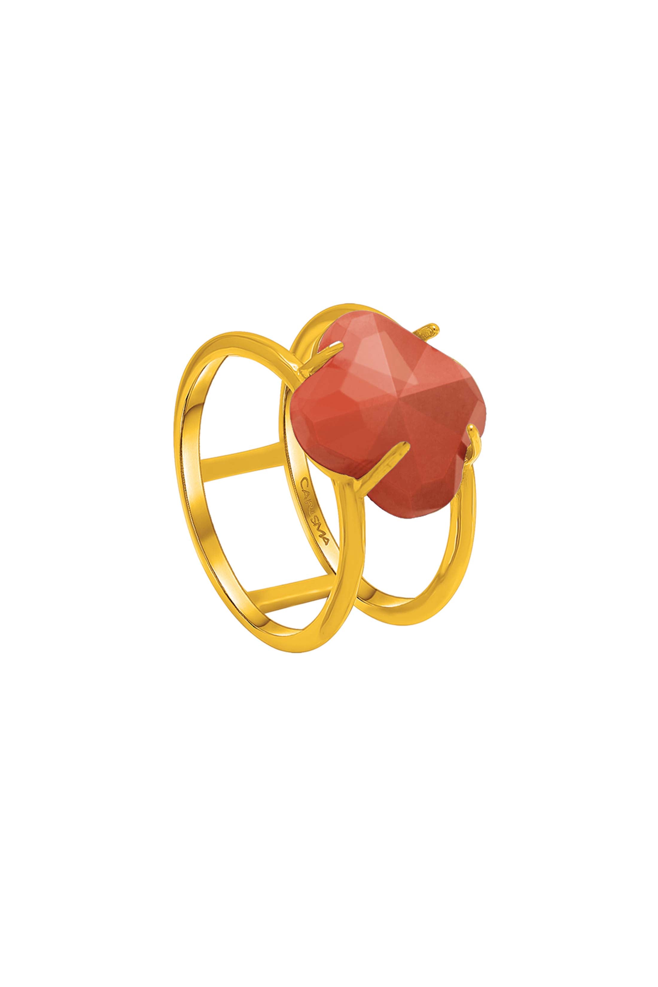 Stone Station Coral Stone Ring