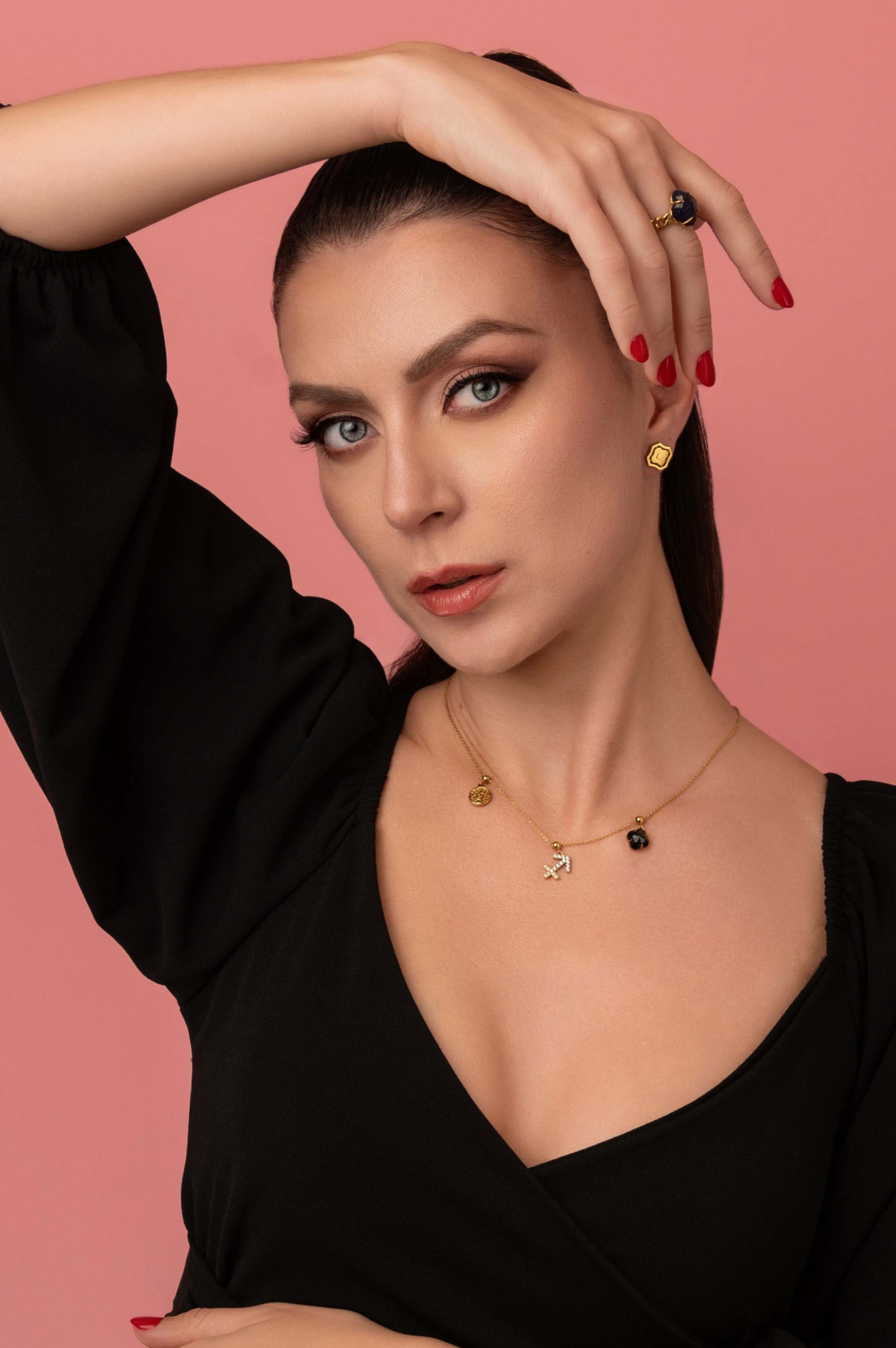 Star Sign Toggle Charm Necklace Gift Set