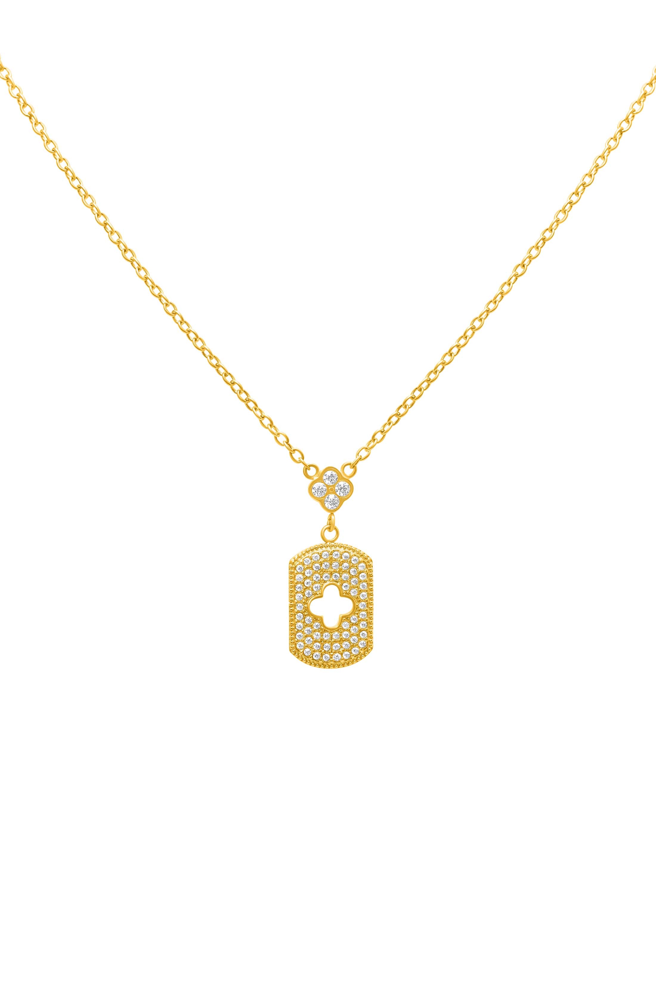 Iconic Pavé Necklace