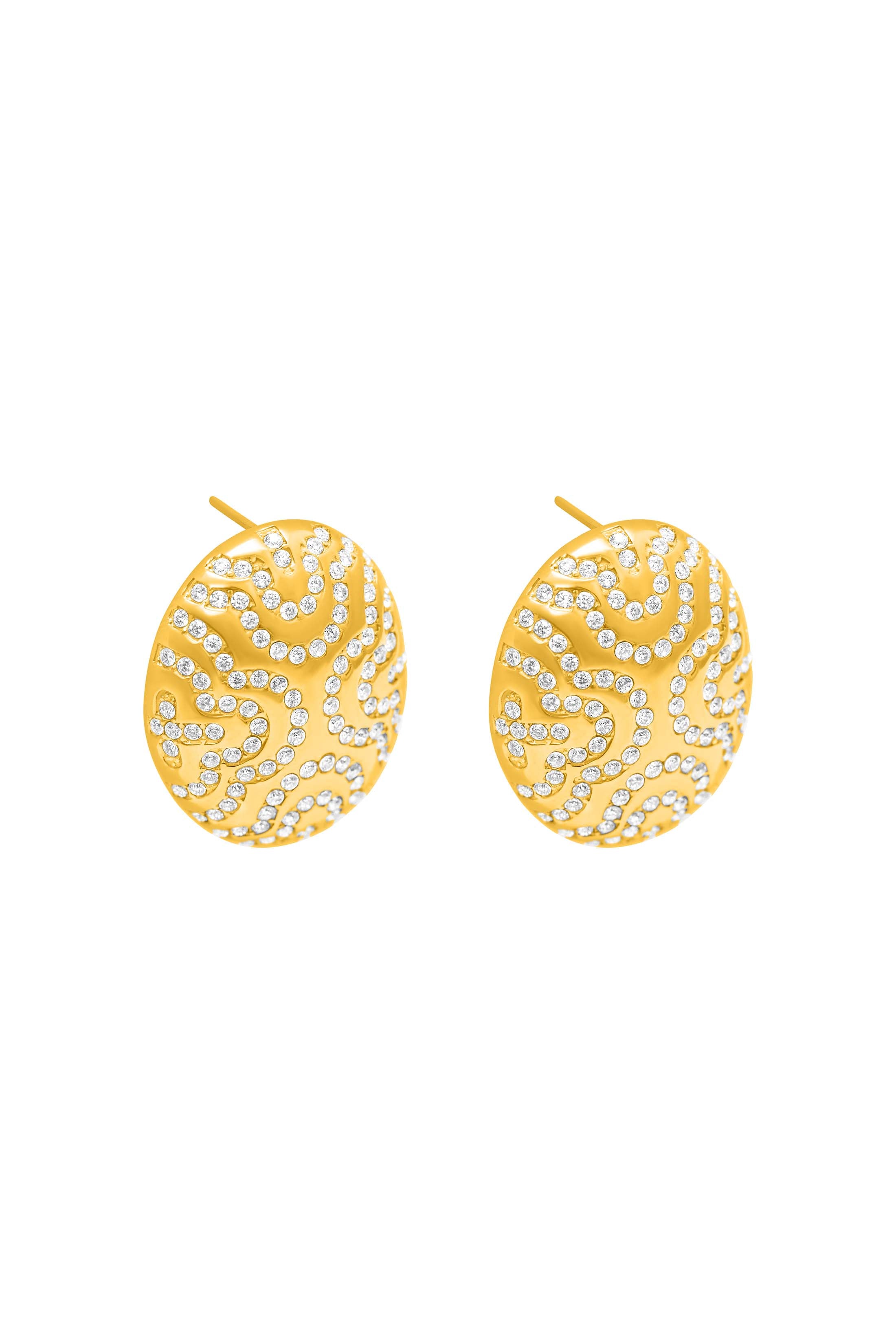 Gemset Glow Stud Earring Set