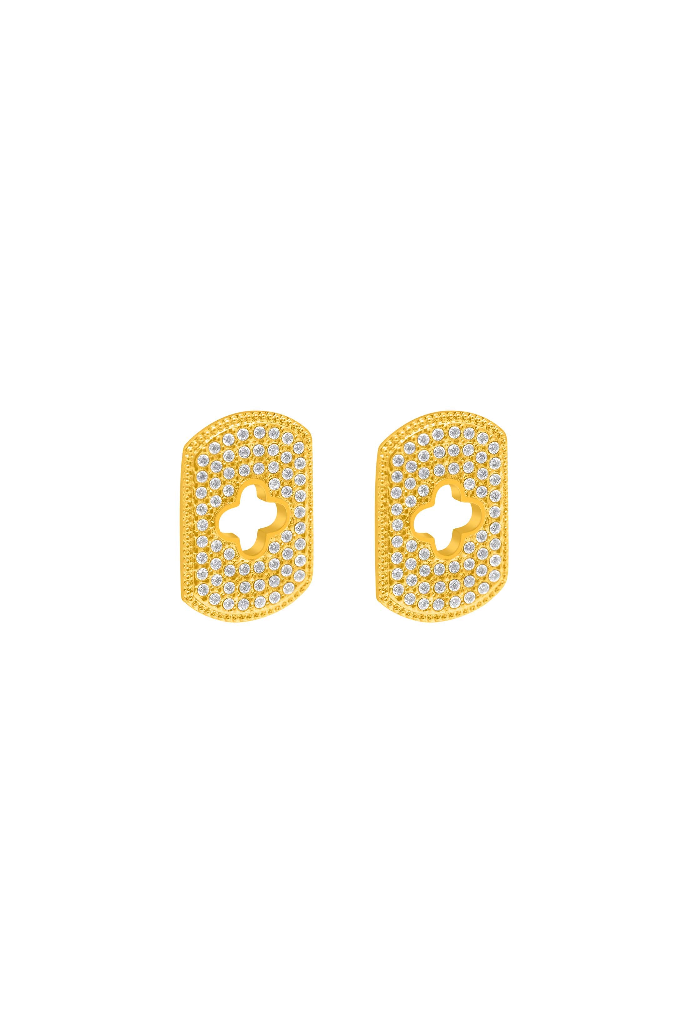 Iconic Pavé Stud Earring Set
