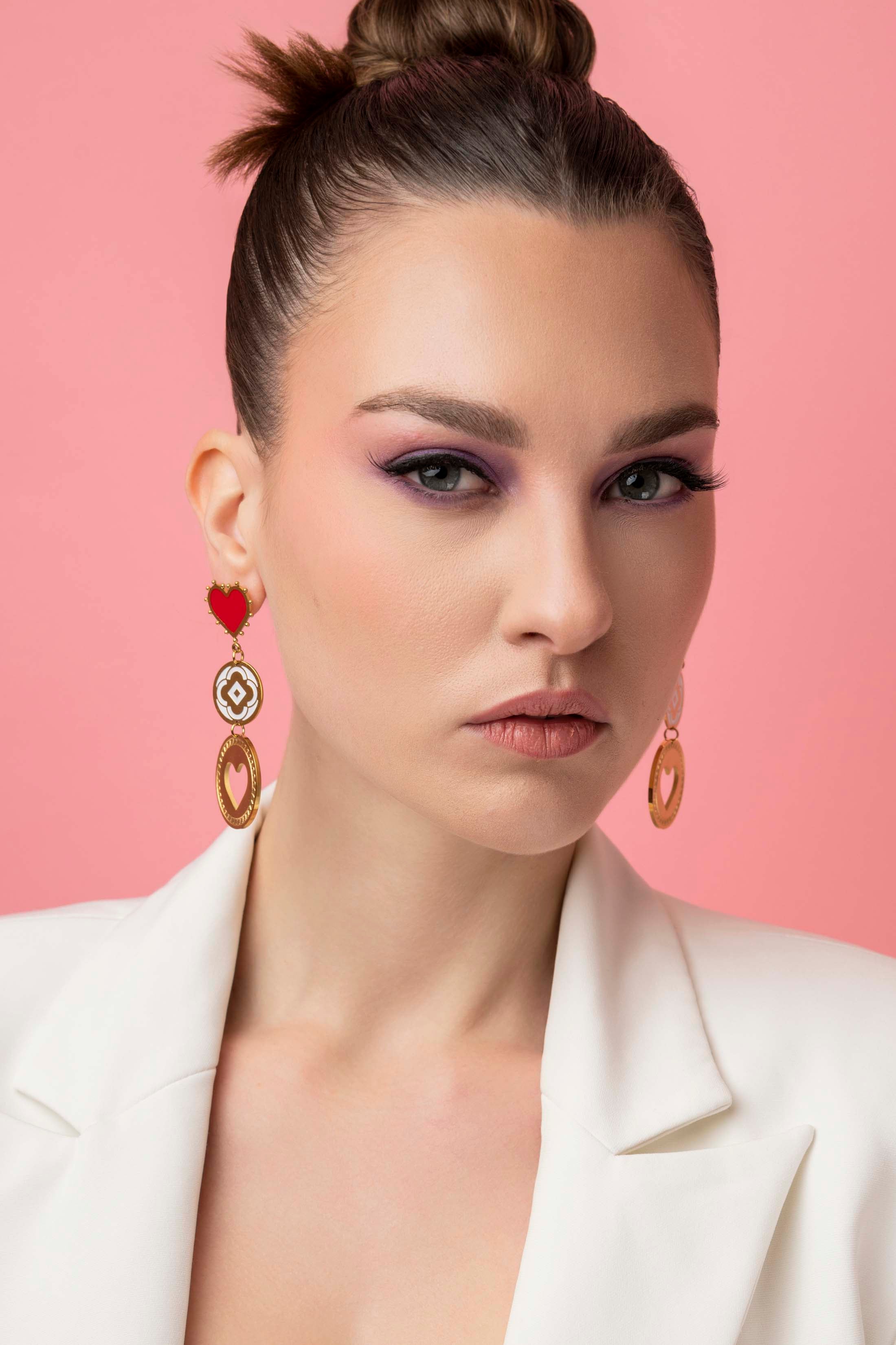 Carisma Love Statement Earring Set