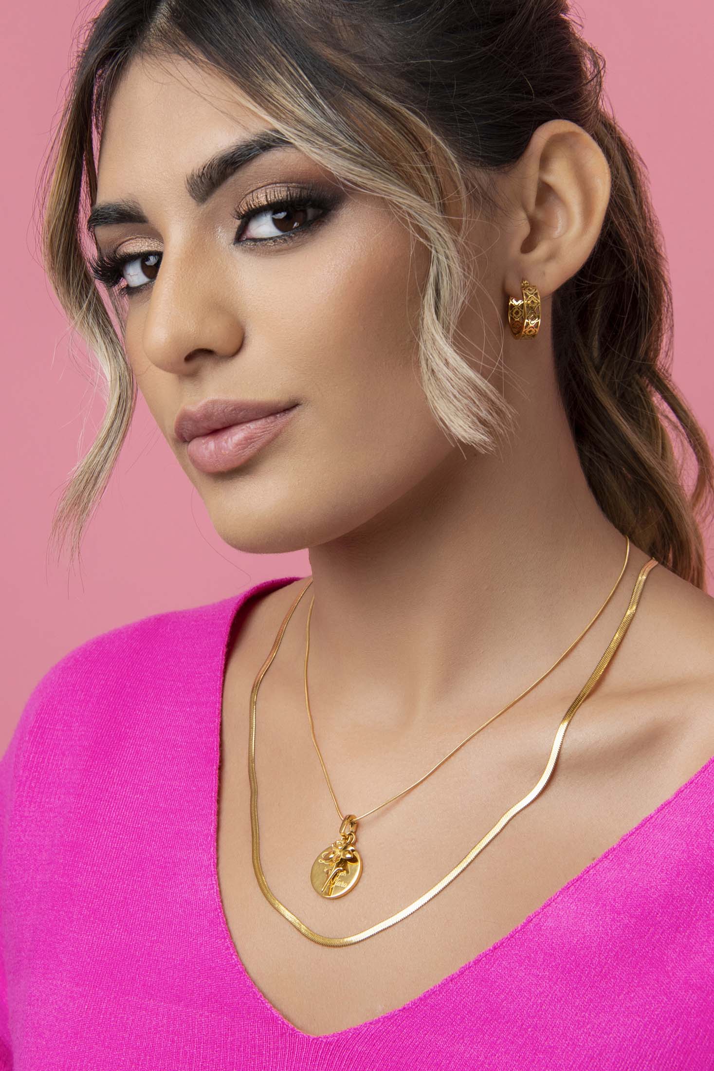 "Binti inti l-isbaħ Fjura" Engravable Pendant