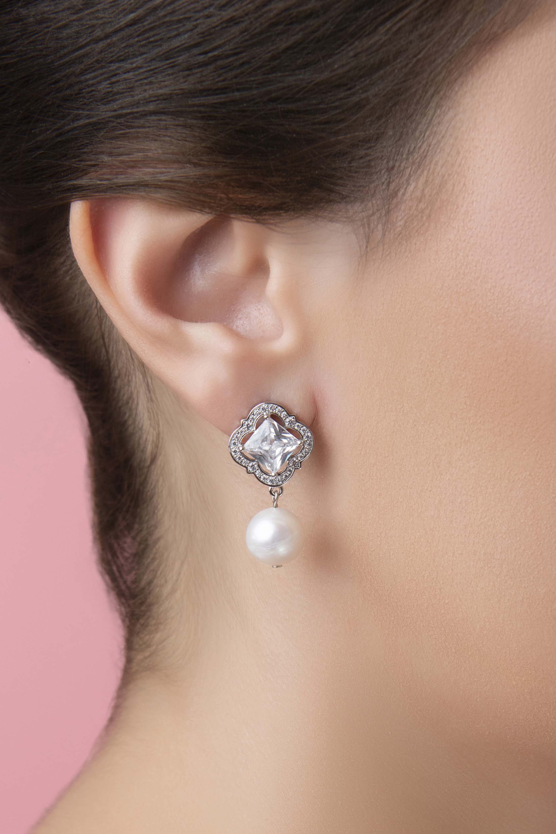 ‘Eleganza’ Drop Stud Earring Set