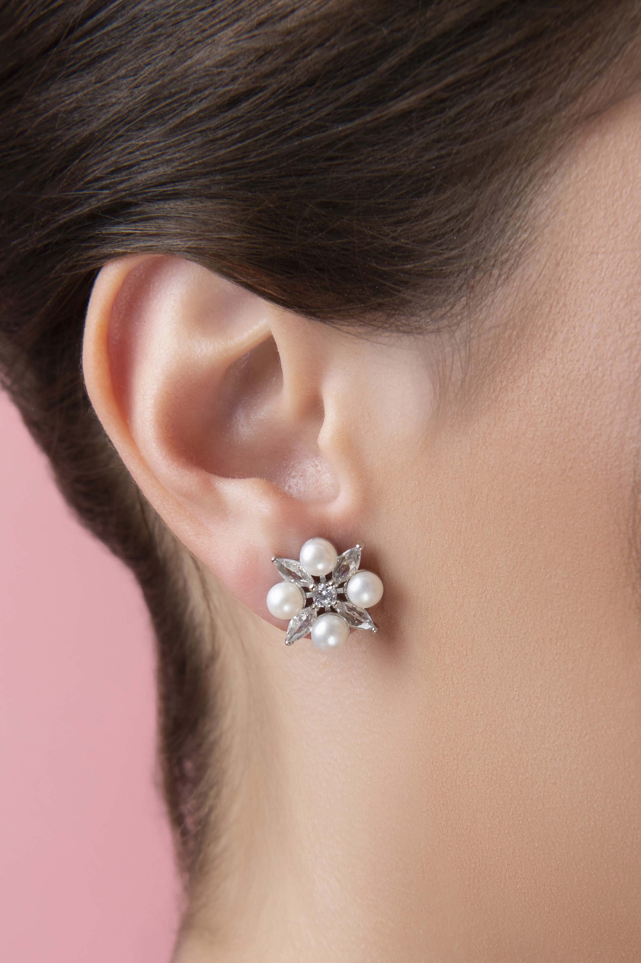 Crystal Perla Bridal Necklace