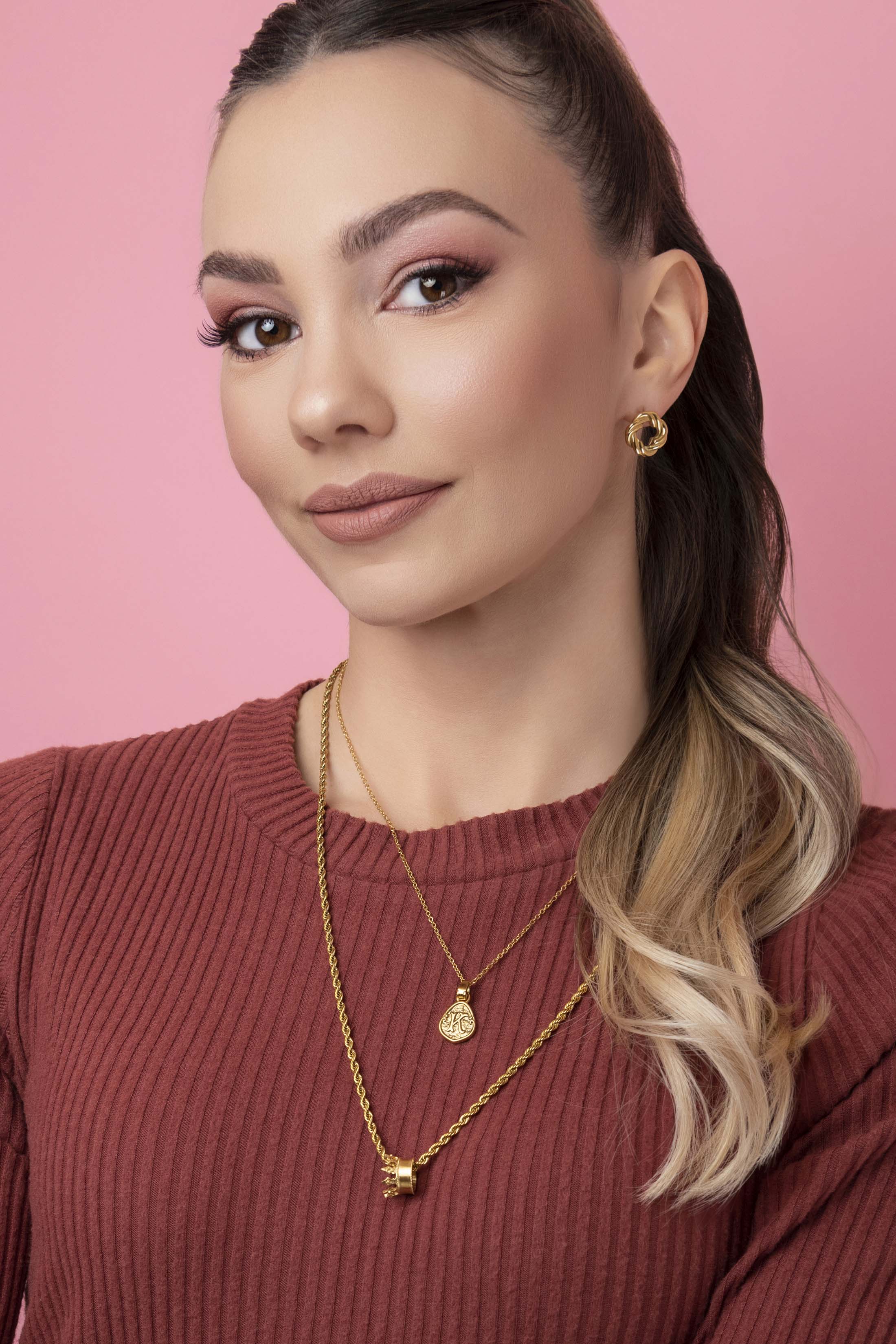 Crown Ring Engravable Pendant