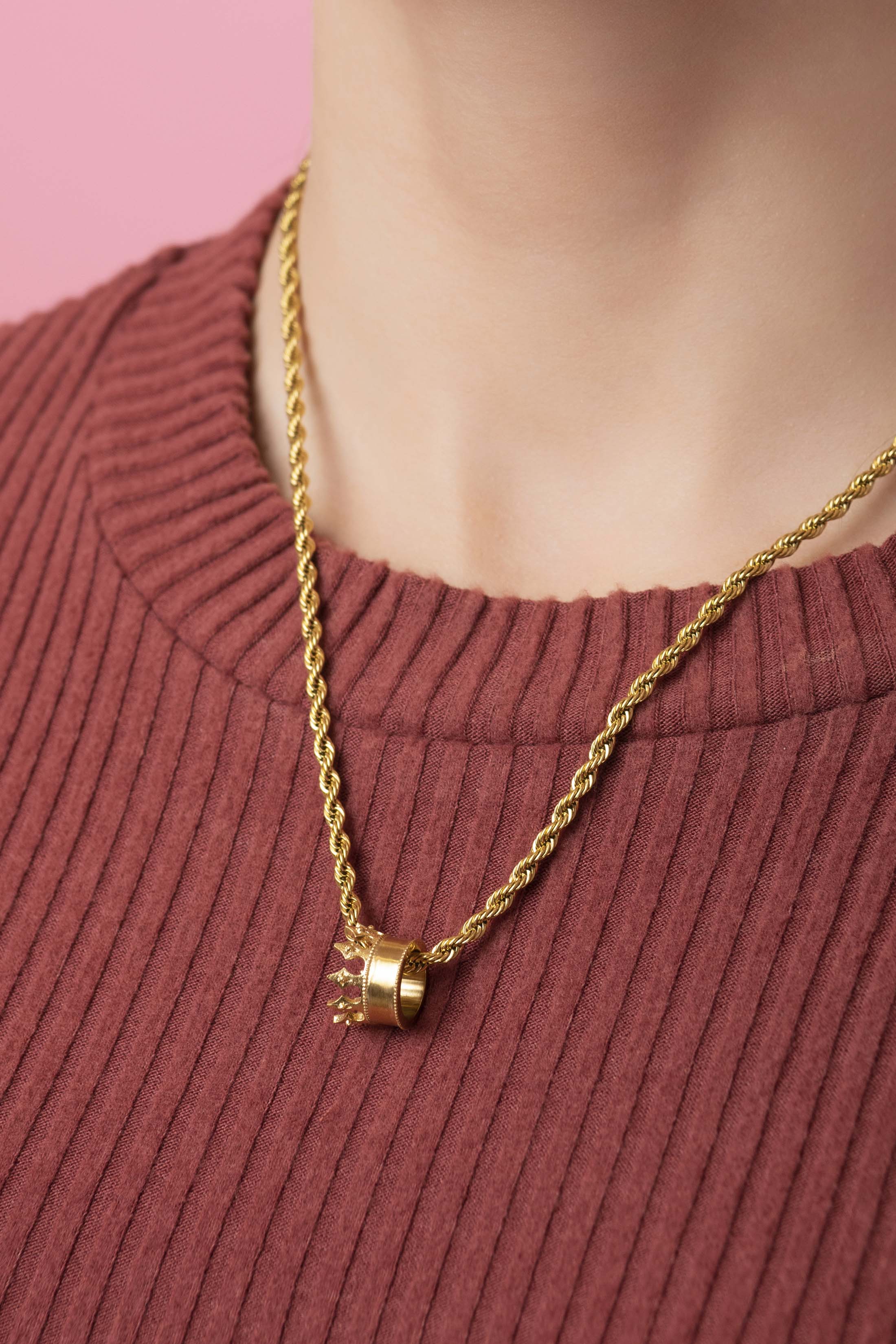 Carnival Crown Ring Pendant