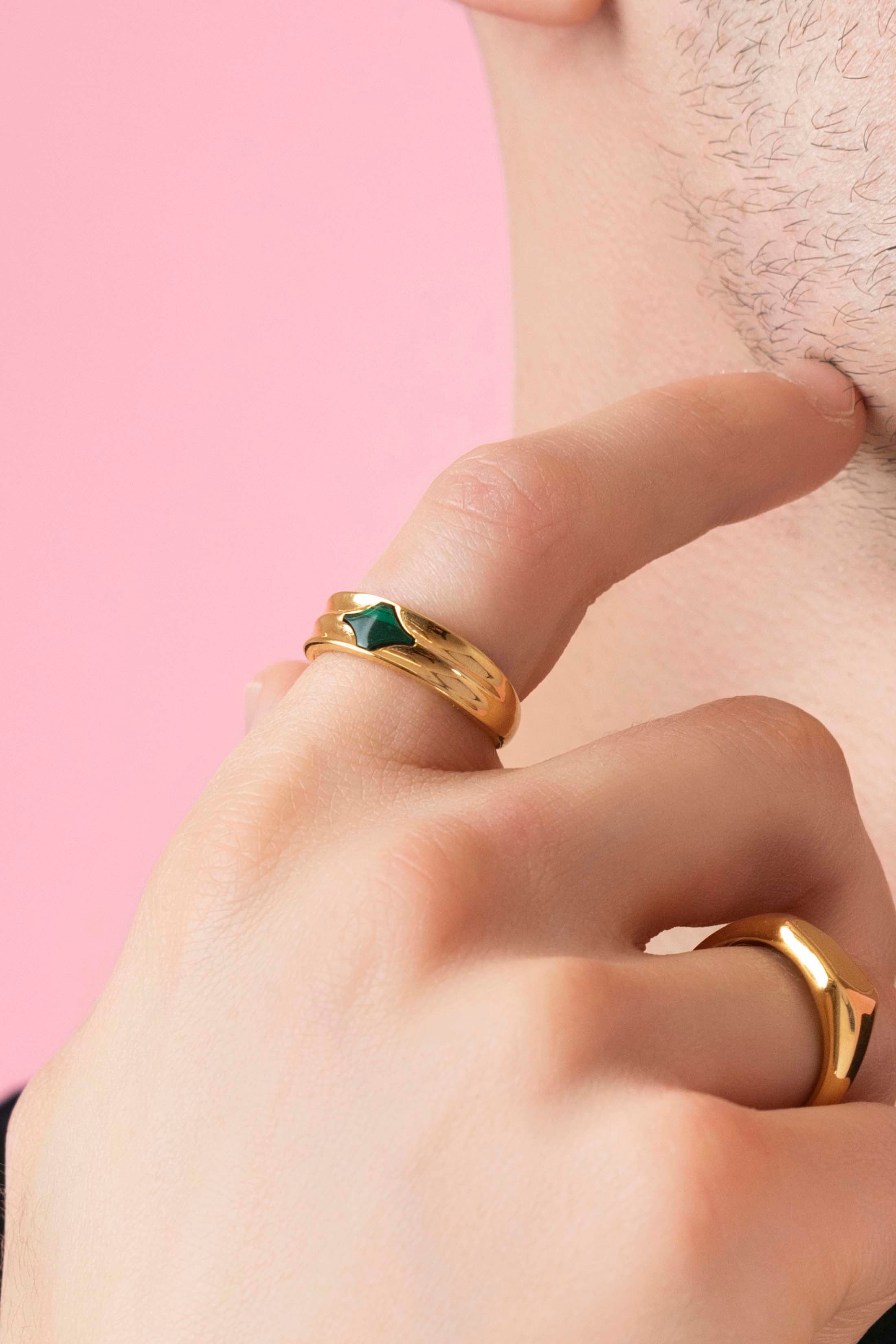 Malachite Ring