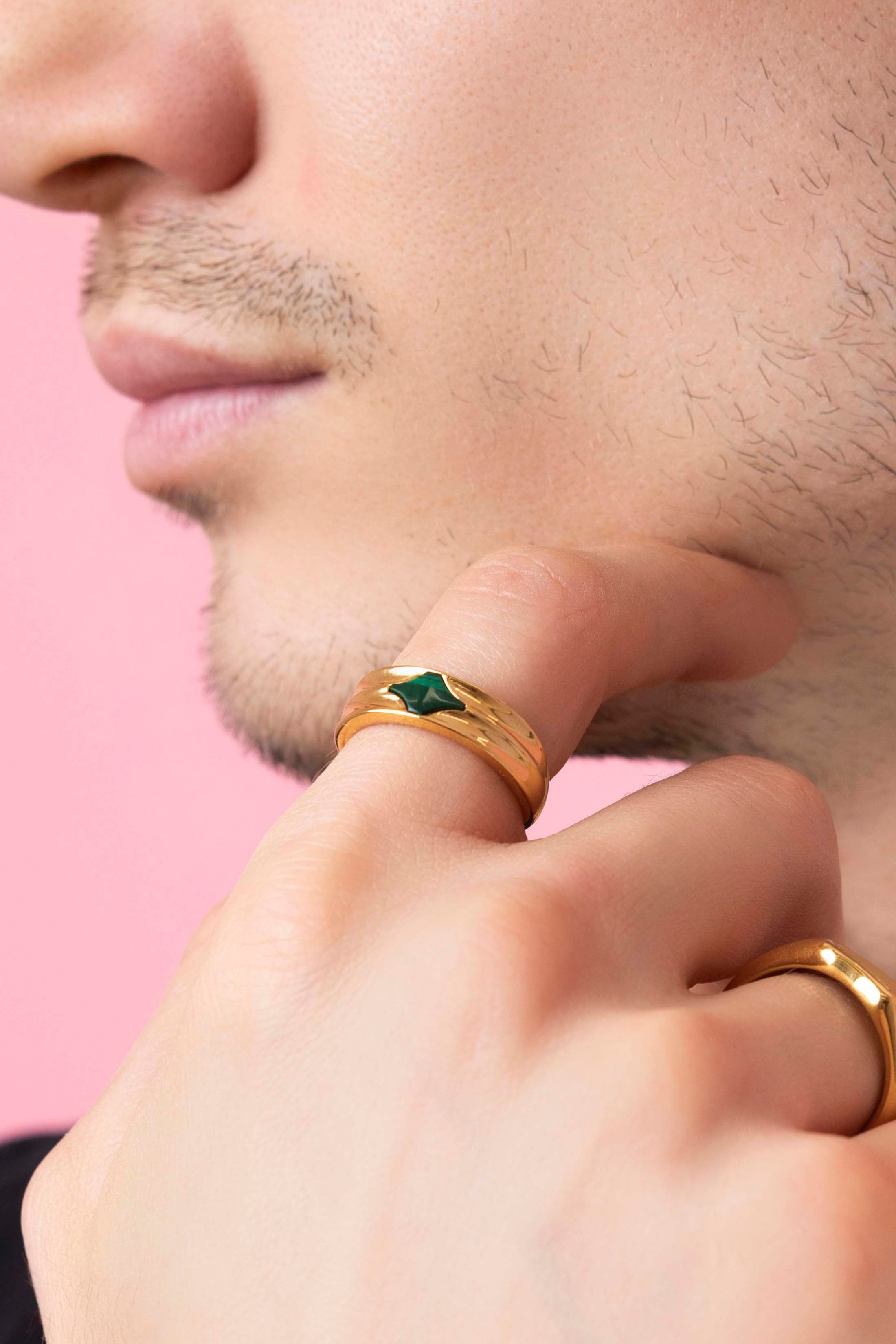 Malachite Ring