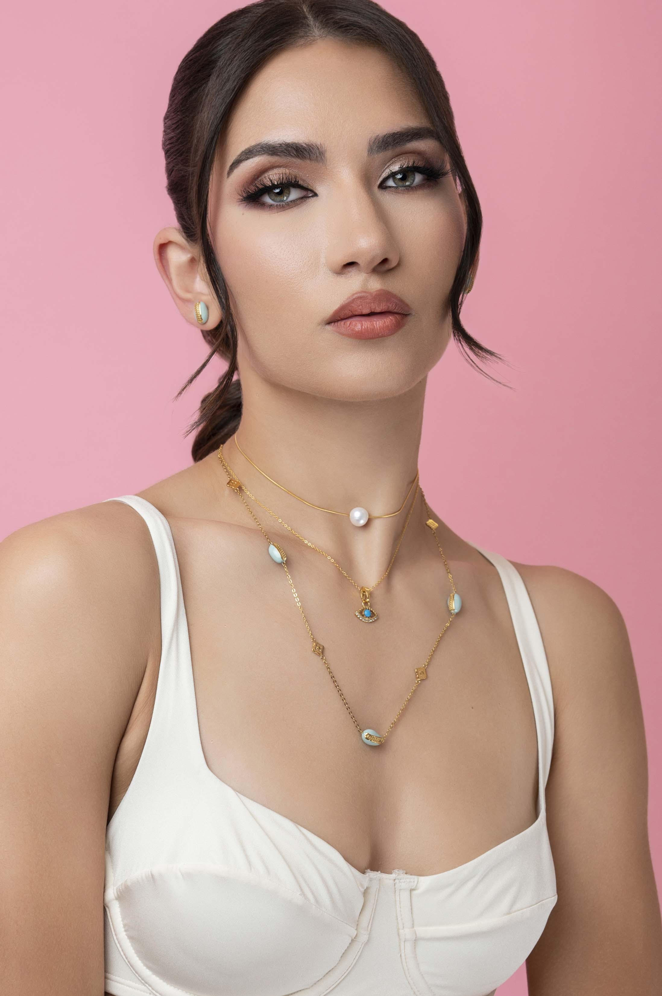 Milos Evil Eye Pendant