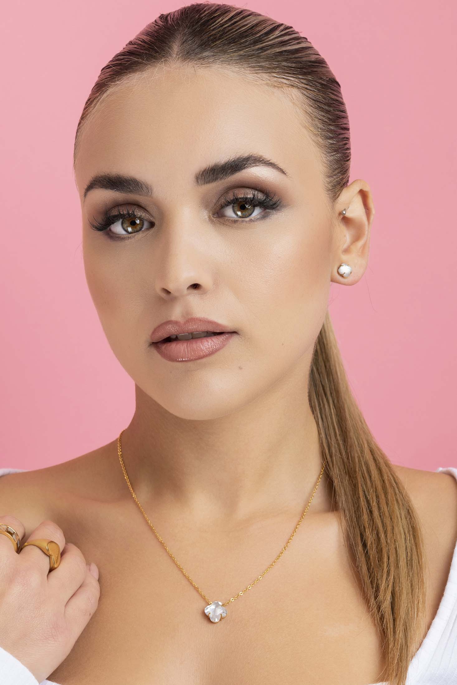 Logo Birthstone Choker