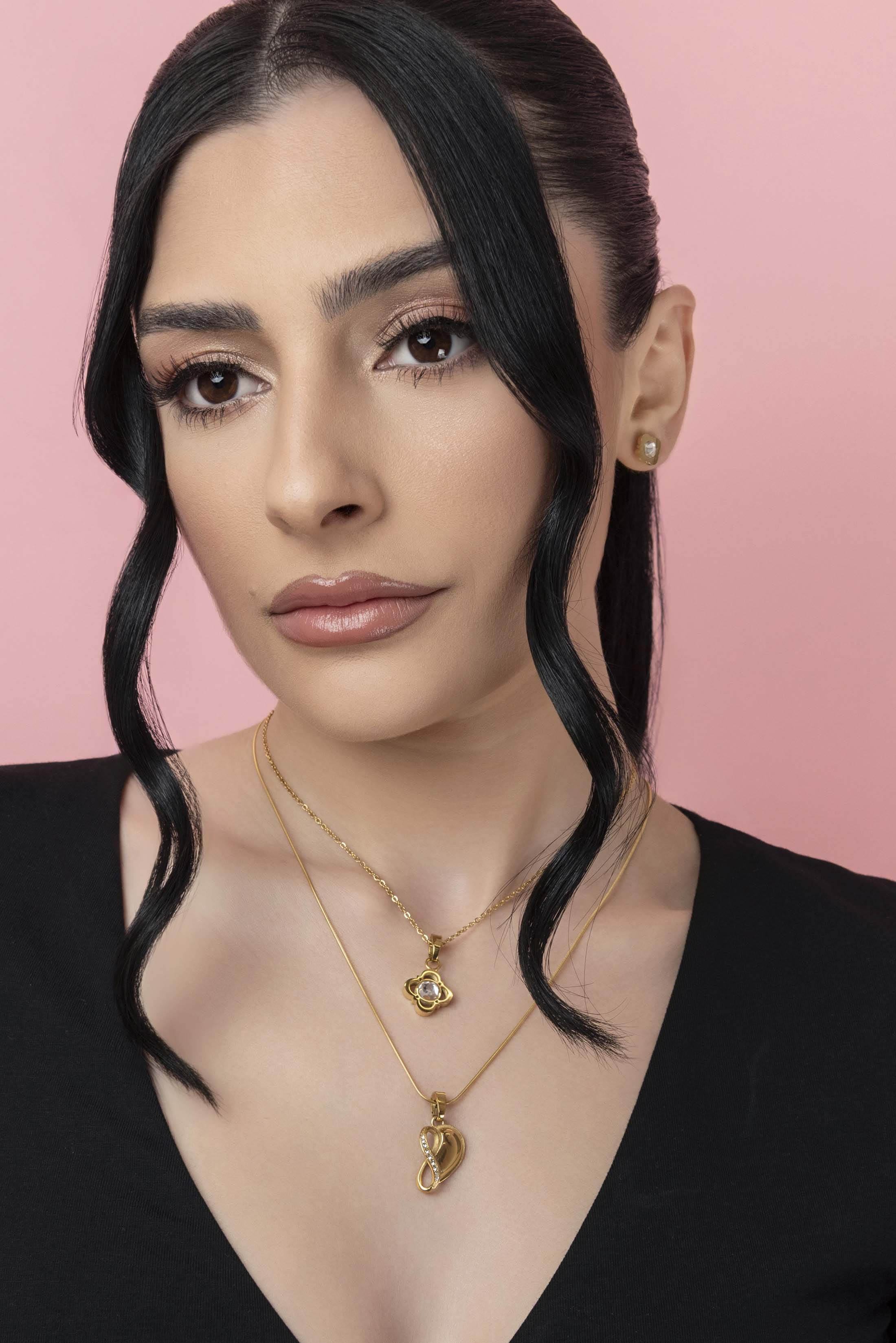 Infinity Side By Side Right Pendant