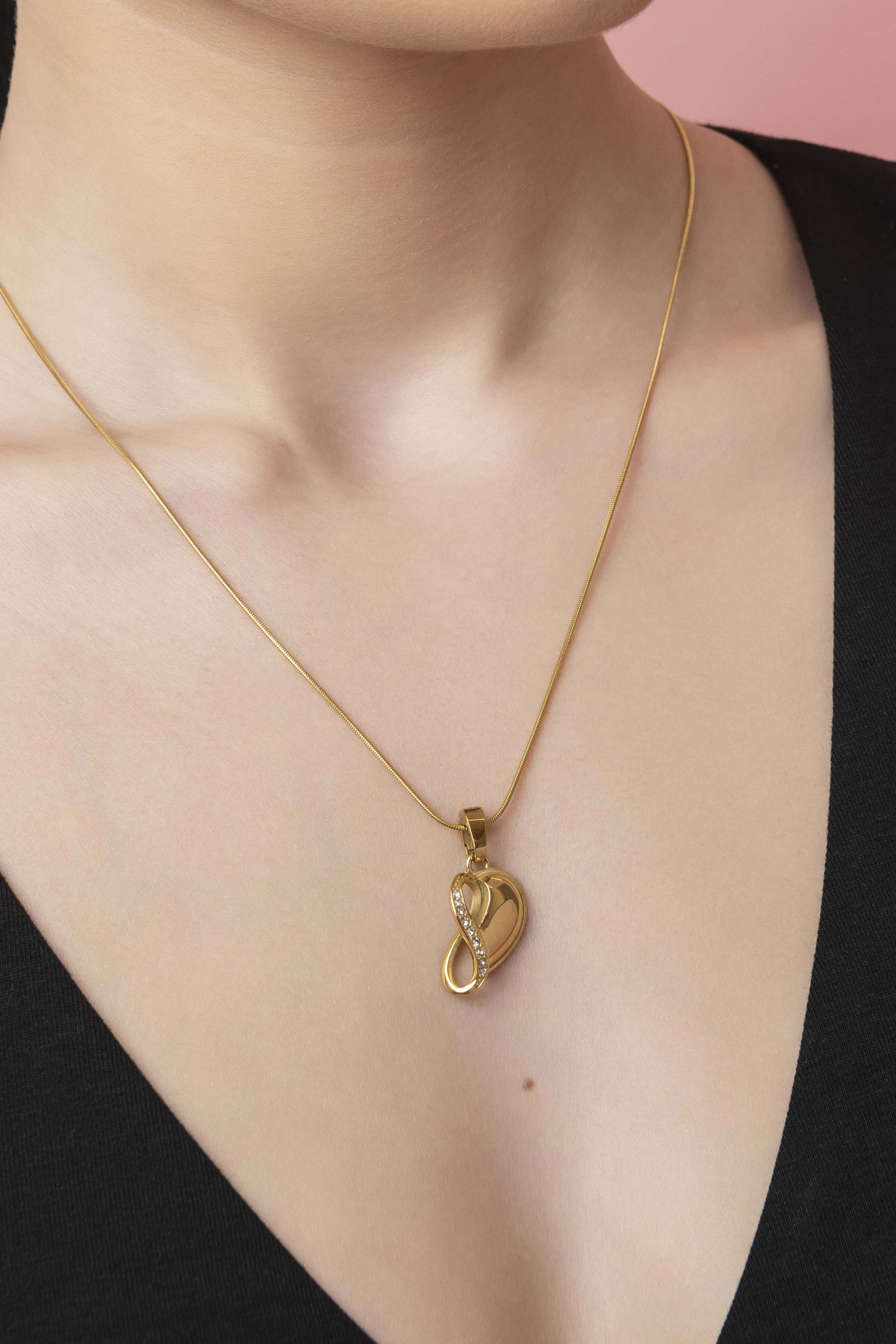 Infinity Side By Side Right Pendant