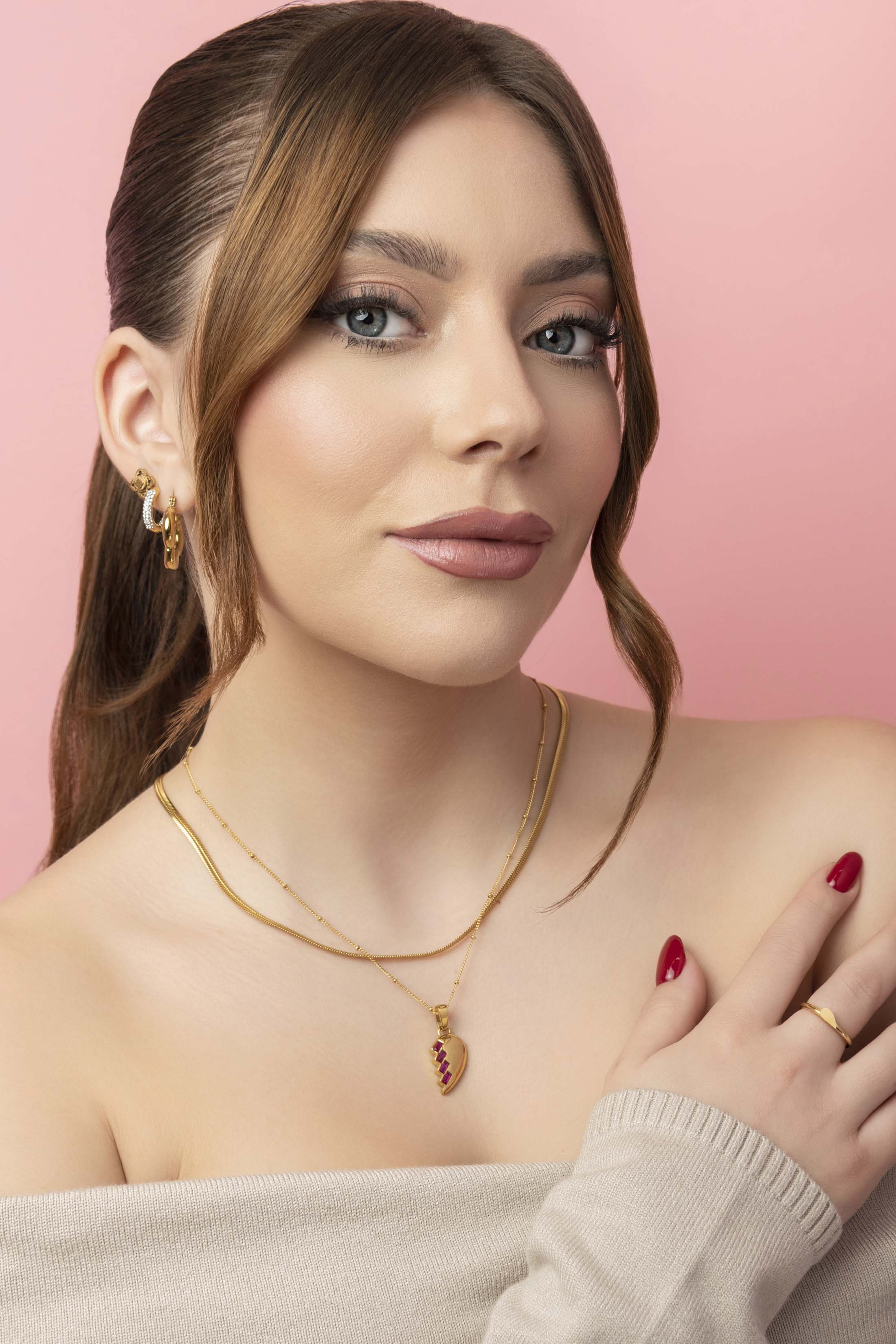 Sisters Side By Side Right Pendant