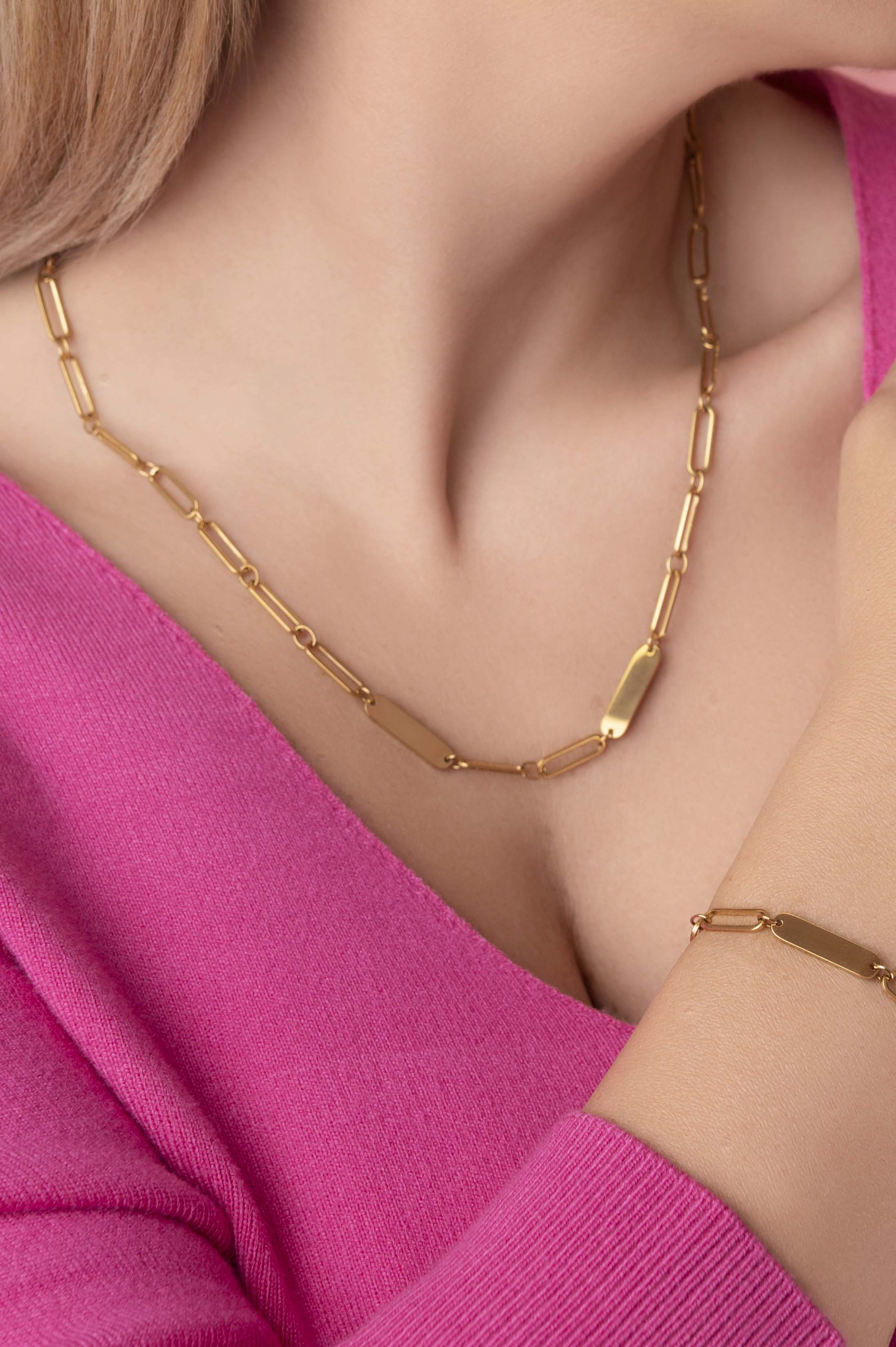 Engravable Link Necklace