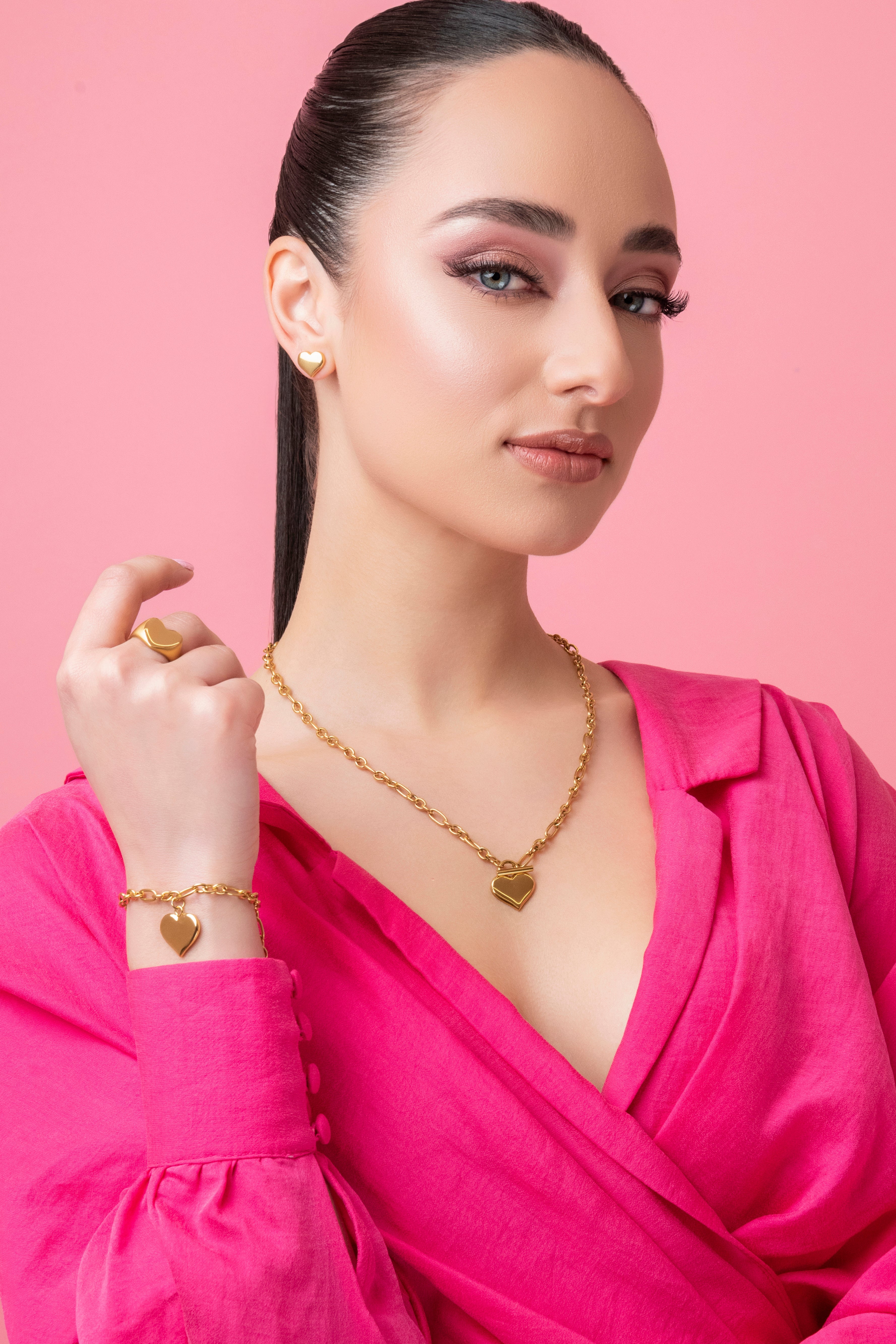 Engravable Heart of Gold Necklace