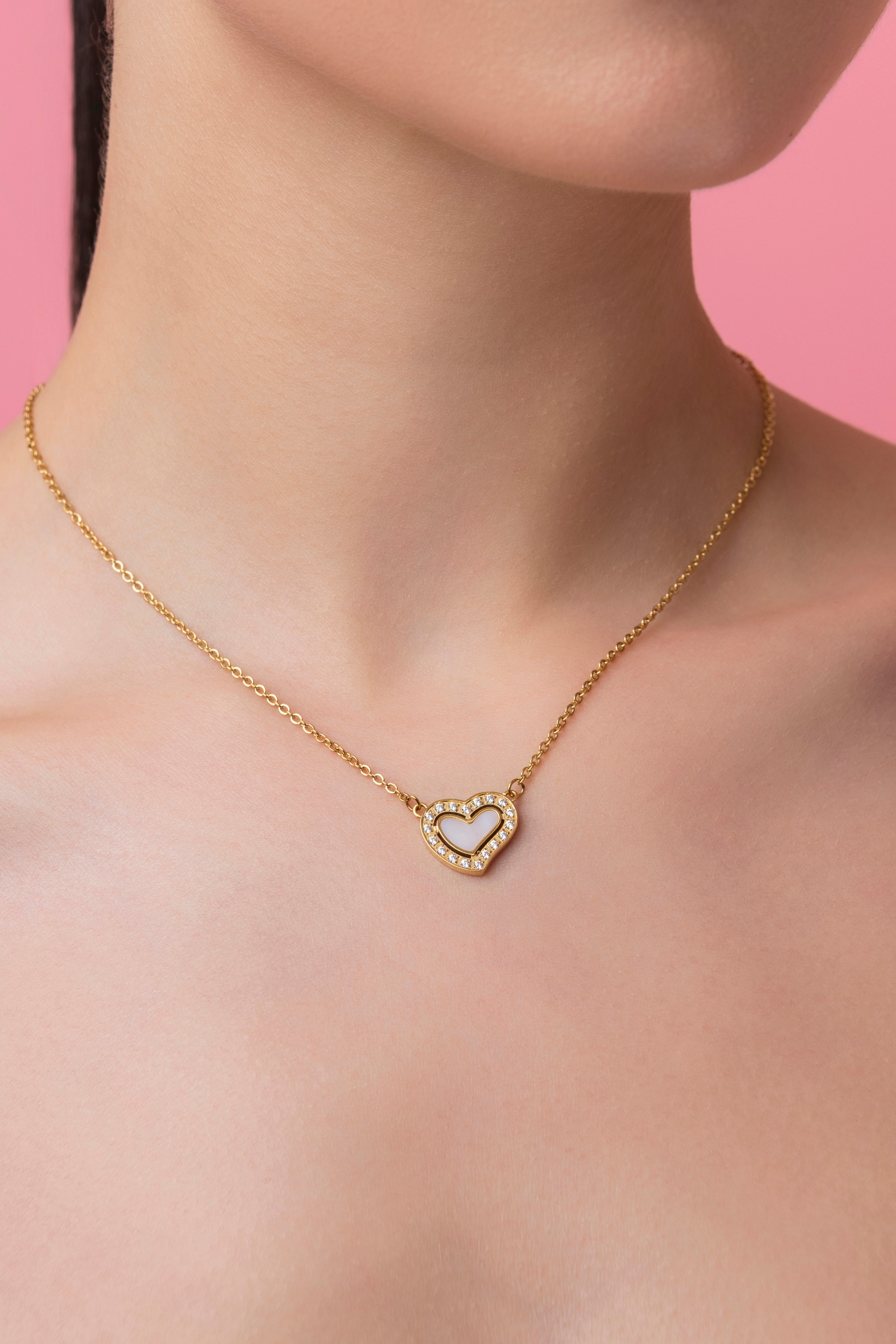 Cuore Stud Earring Set