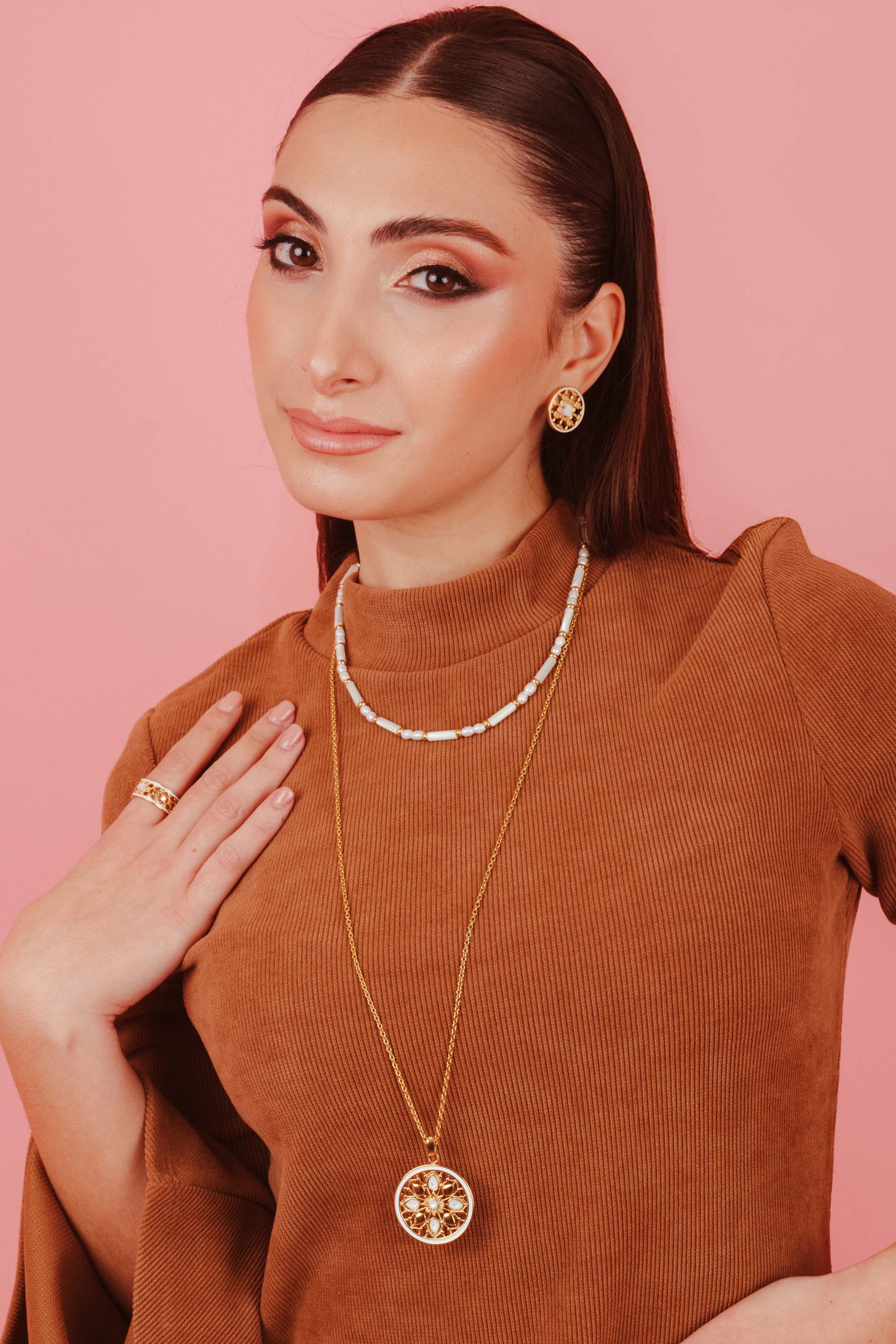 Ċombini Beaded Necklace