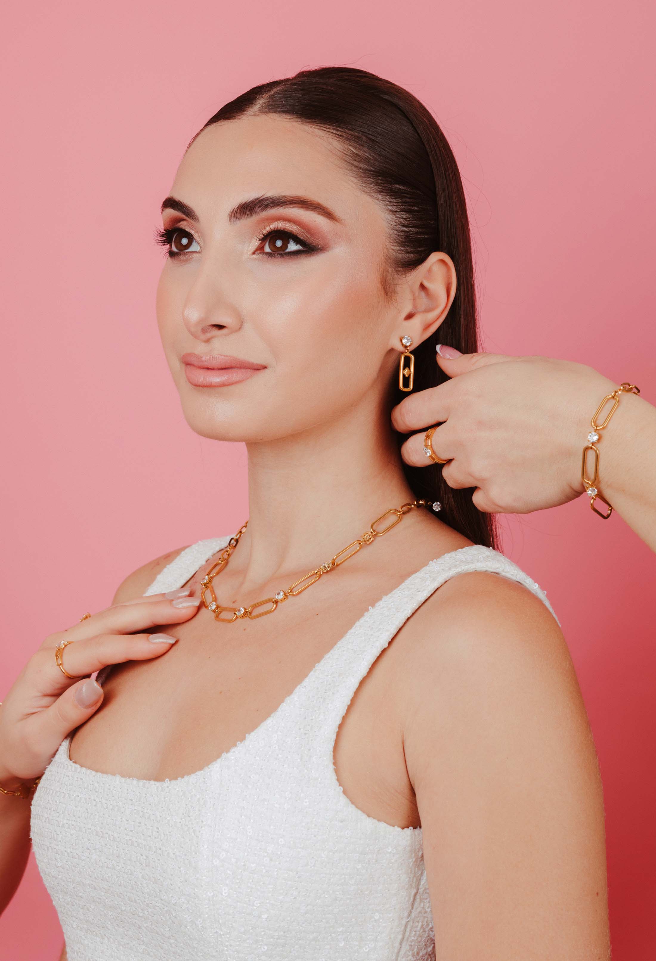 Brillantina Link Ring