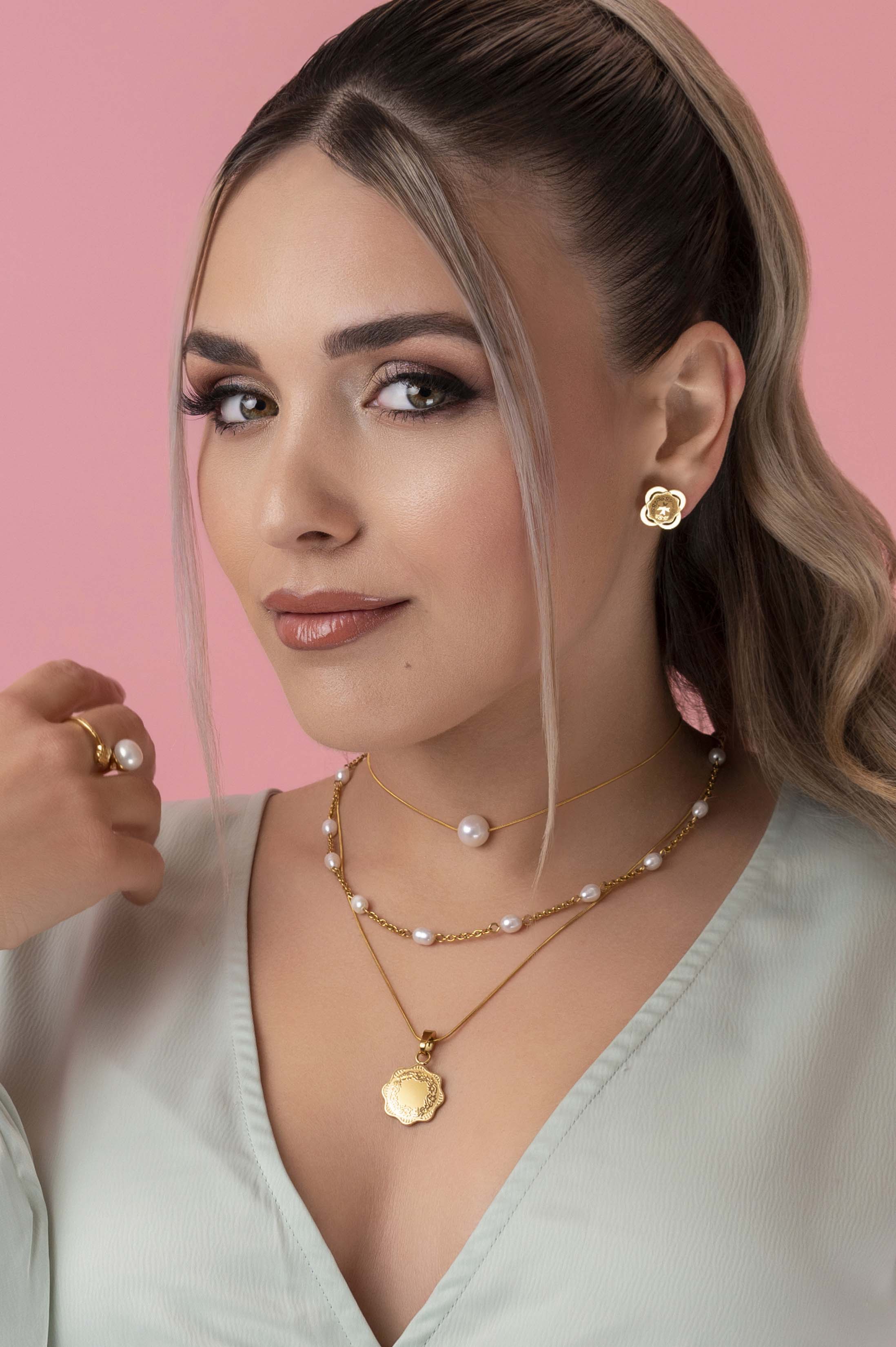 Natalina’s Maltese Lira Valentine’s Pendant