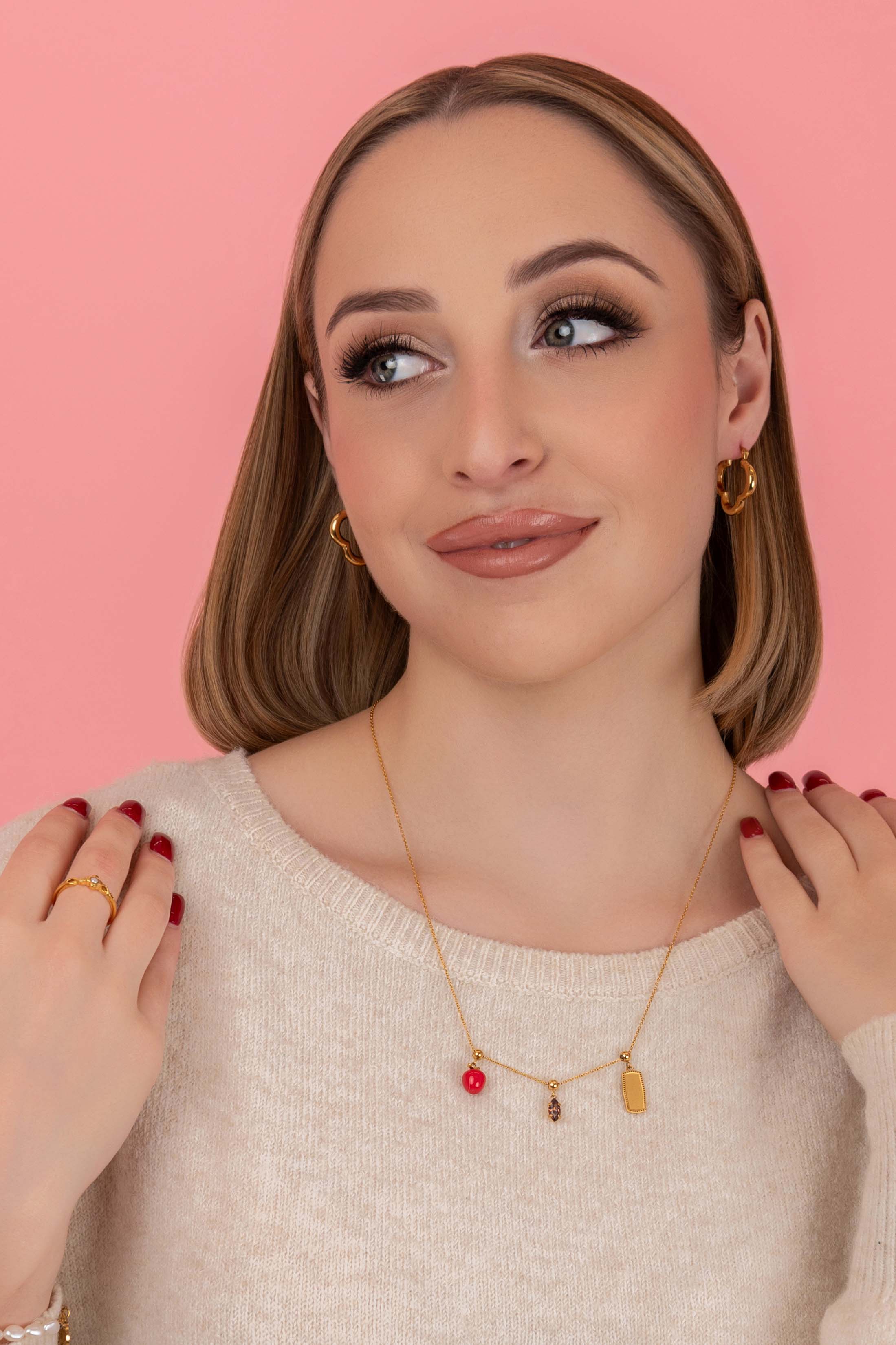 Birthstone Toggle Charm Pendant