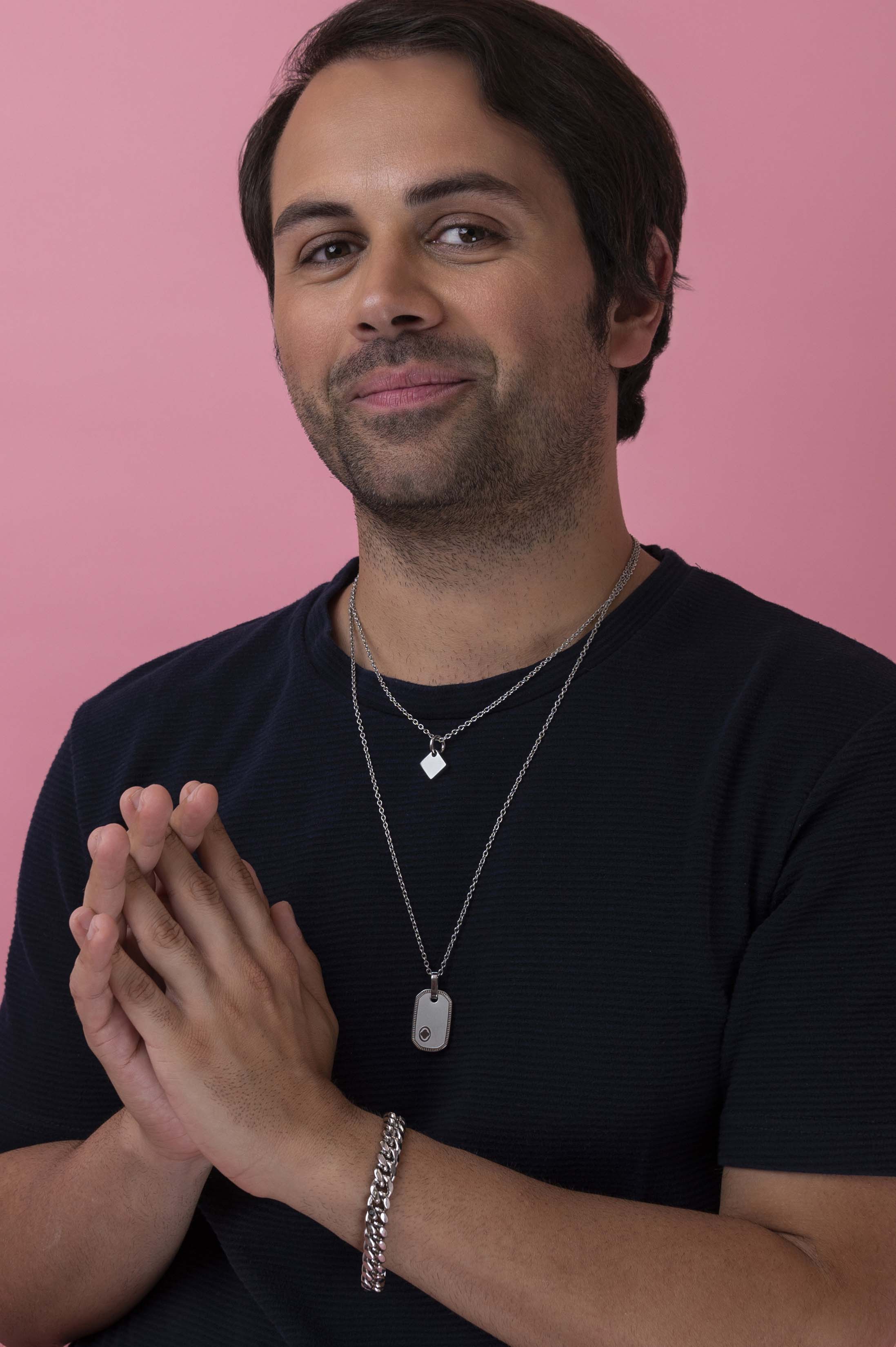Silver Square Pendant