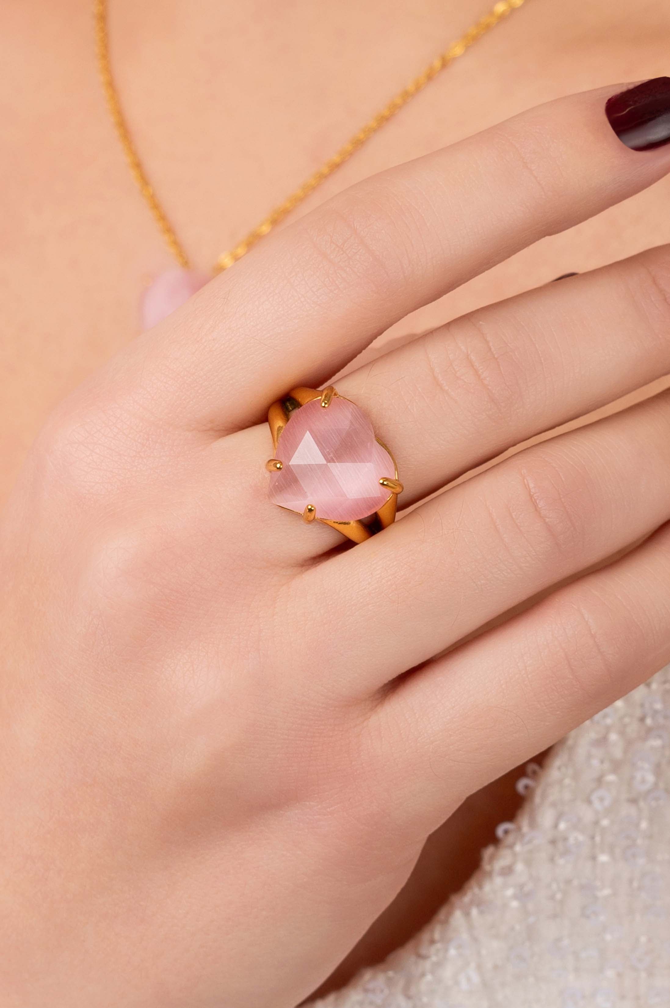 Stone Station Qalbi Ring & Bracelet Gift Set