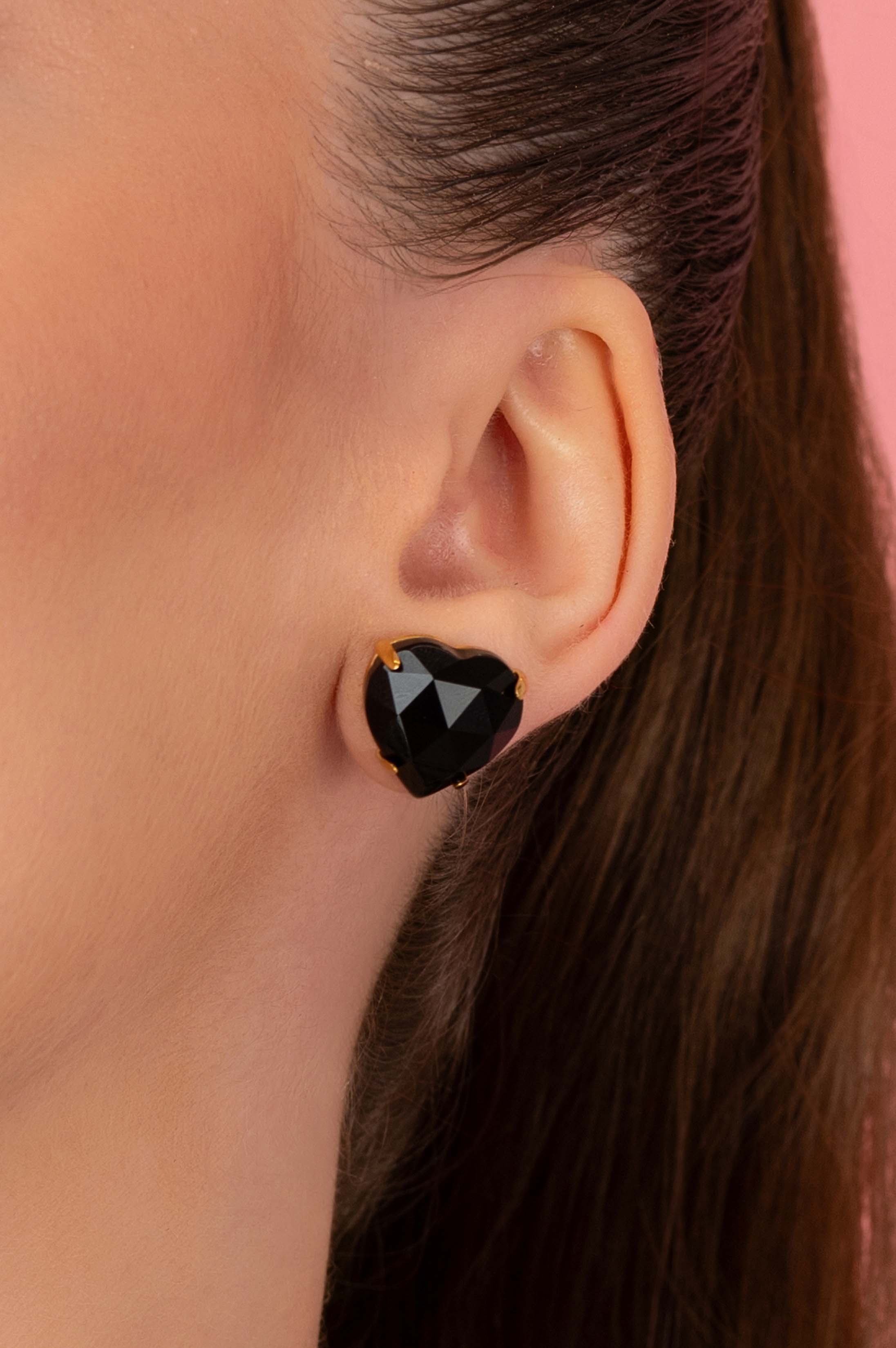 Stone Station Qalbi Stud Earring Set