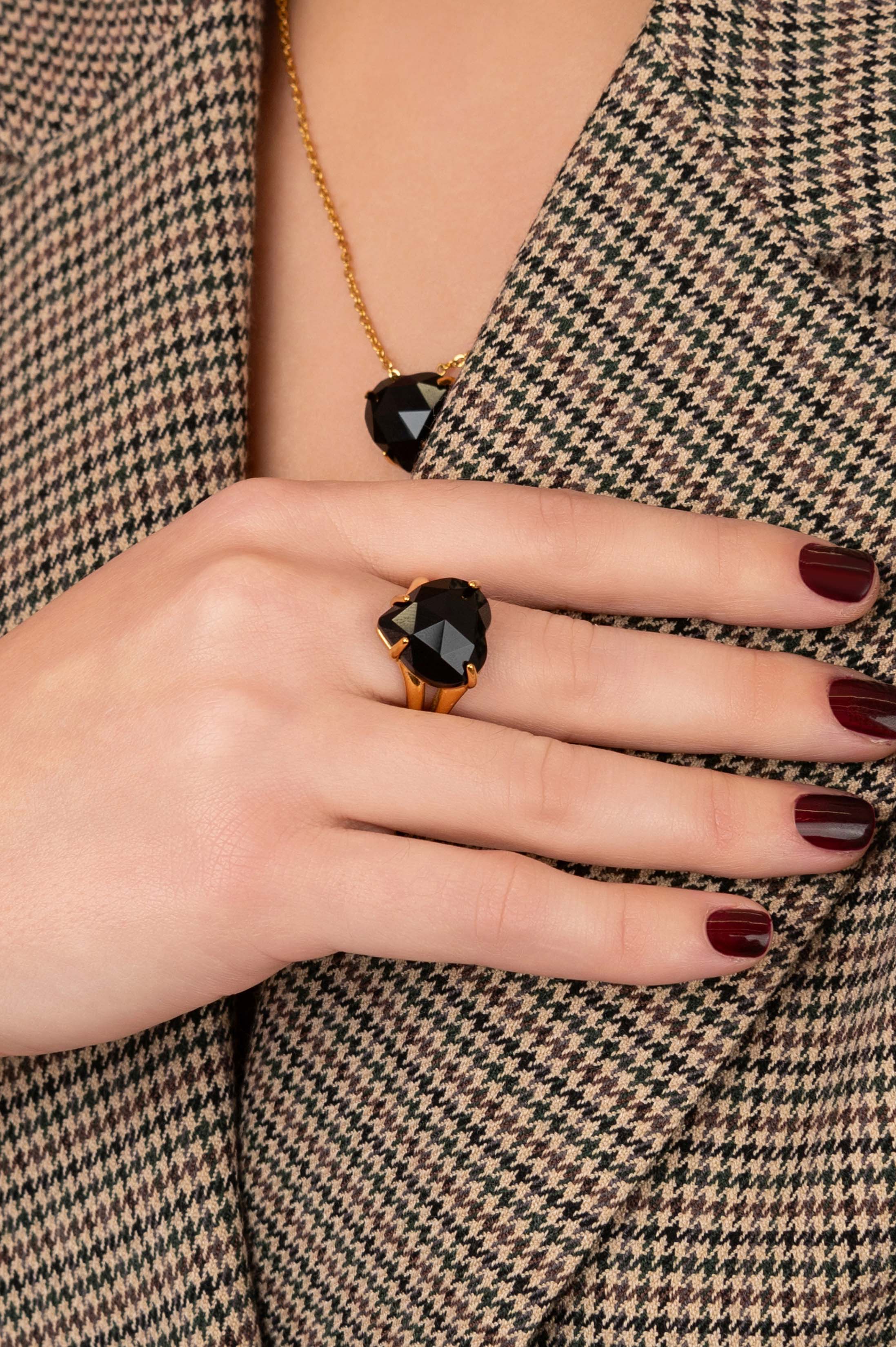 Stone Station Qalbi Ring & Bracelet Gift Set