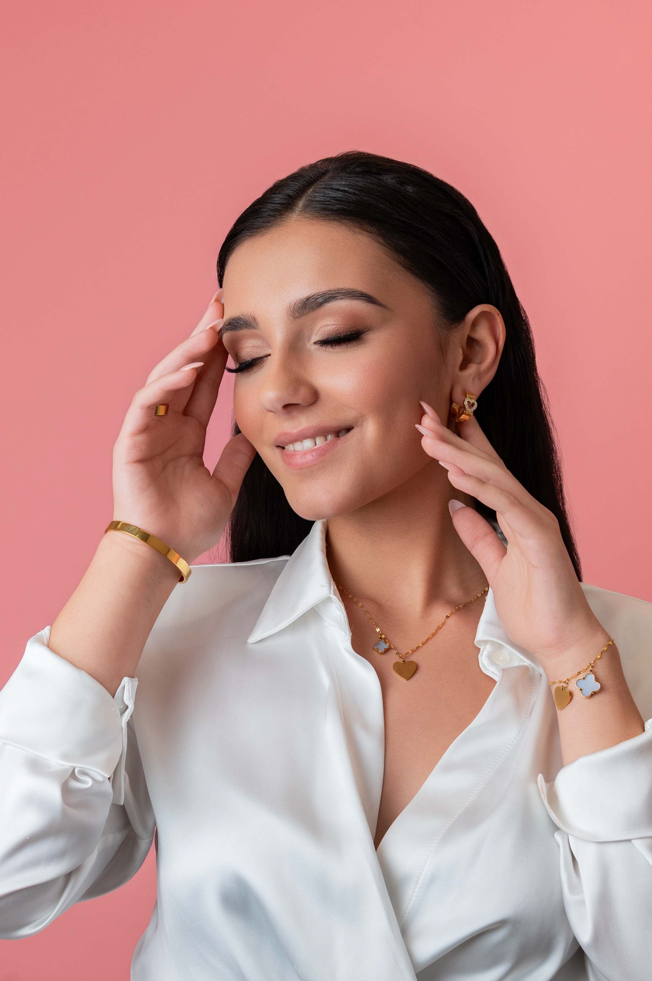 Engravable Heart Agate Necklace