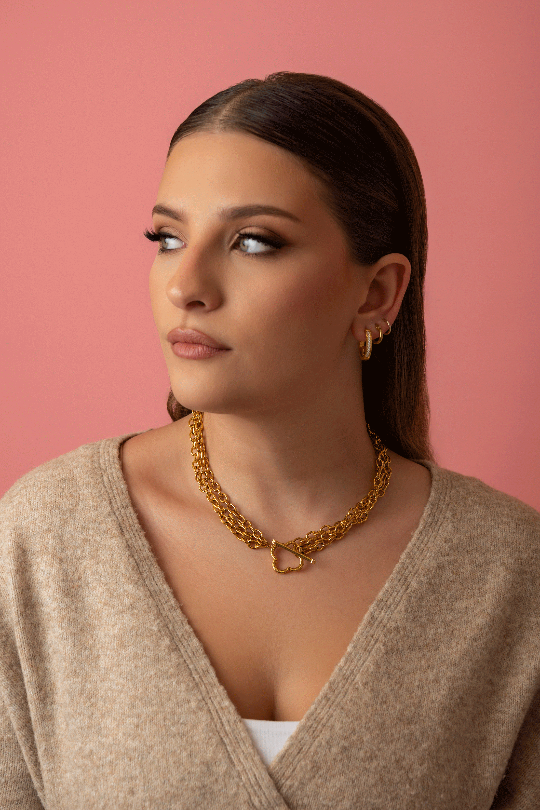 Carisma Triple Chain Necklace