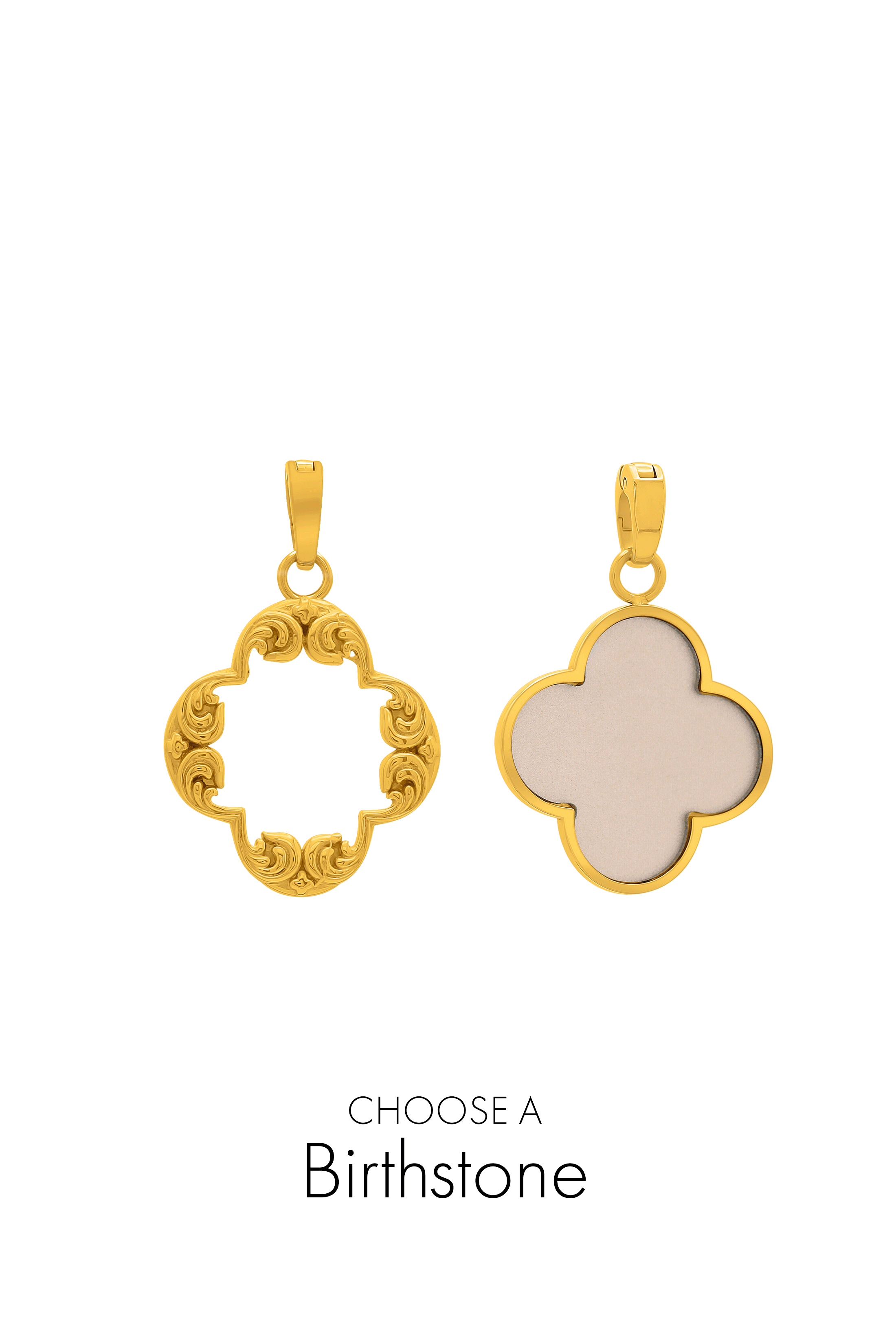 Wave Pendant & Riflessi Birthstone Gift set