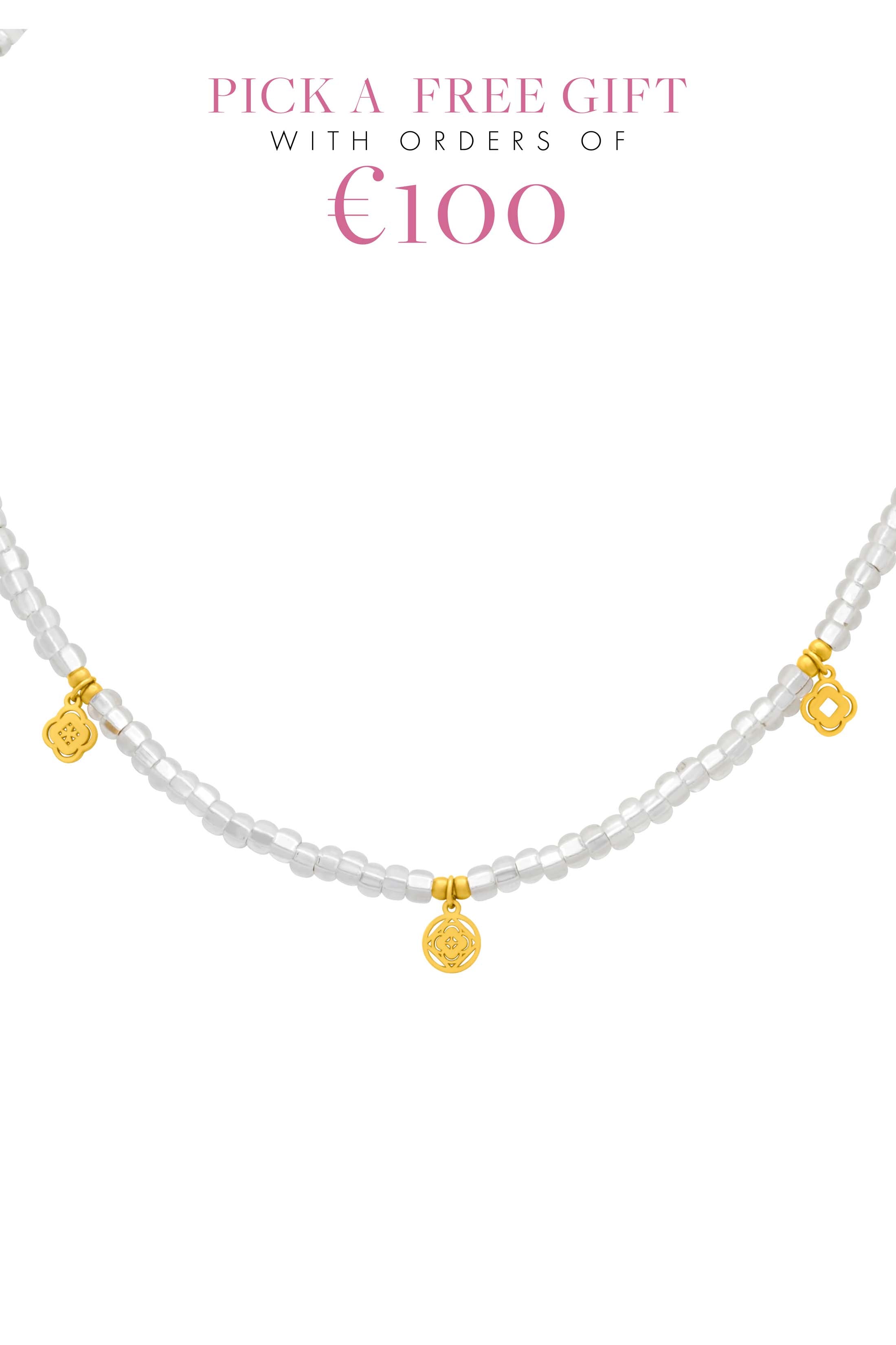 Bianca’s White Beaded Necklace