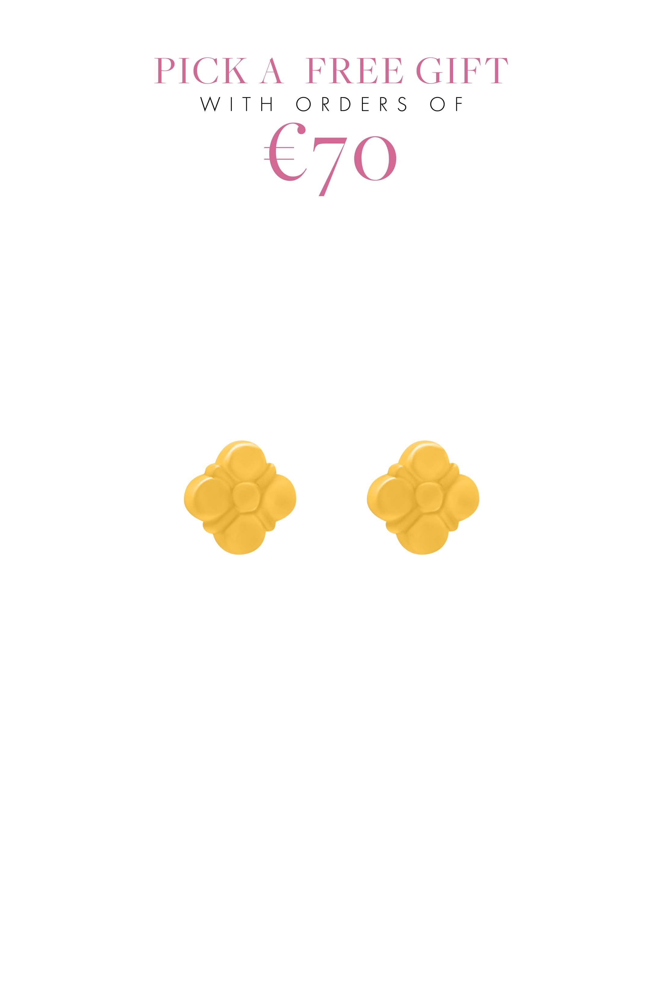 Fjura Tile Stud Earring Set