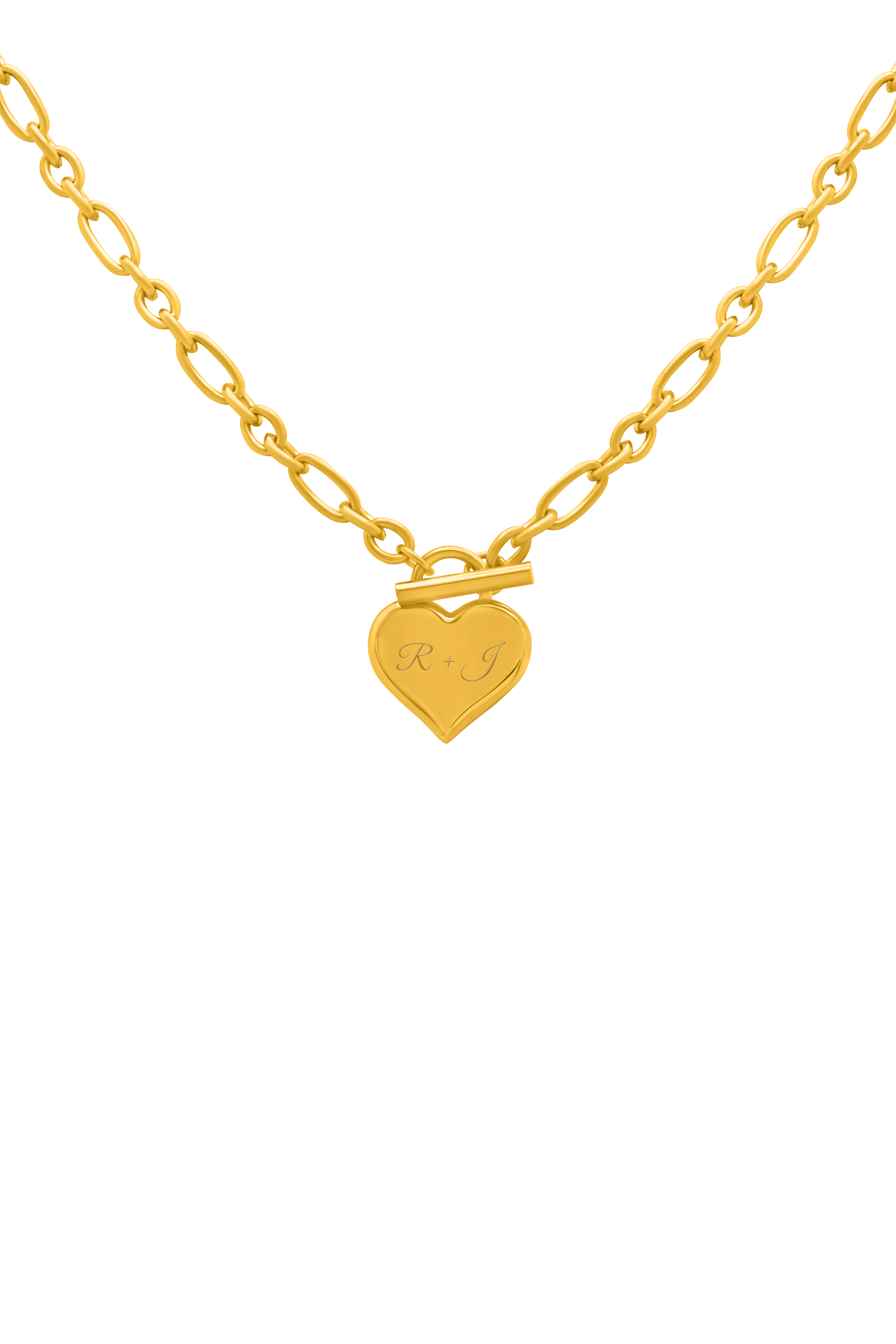 Heart of Gold Valentine’s Necklace