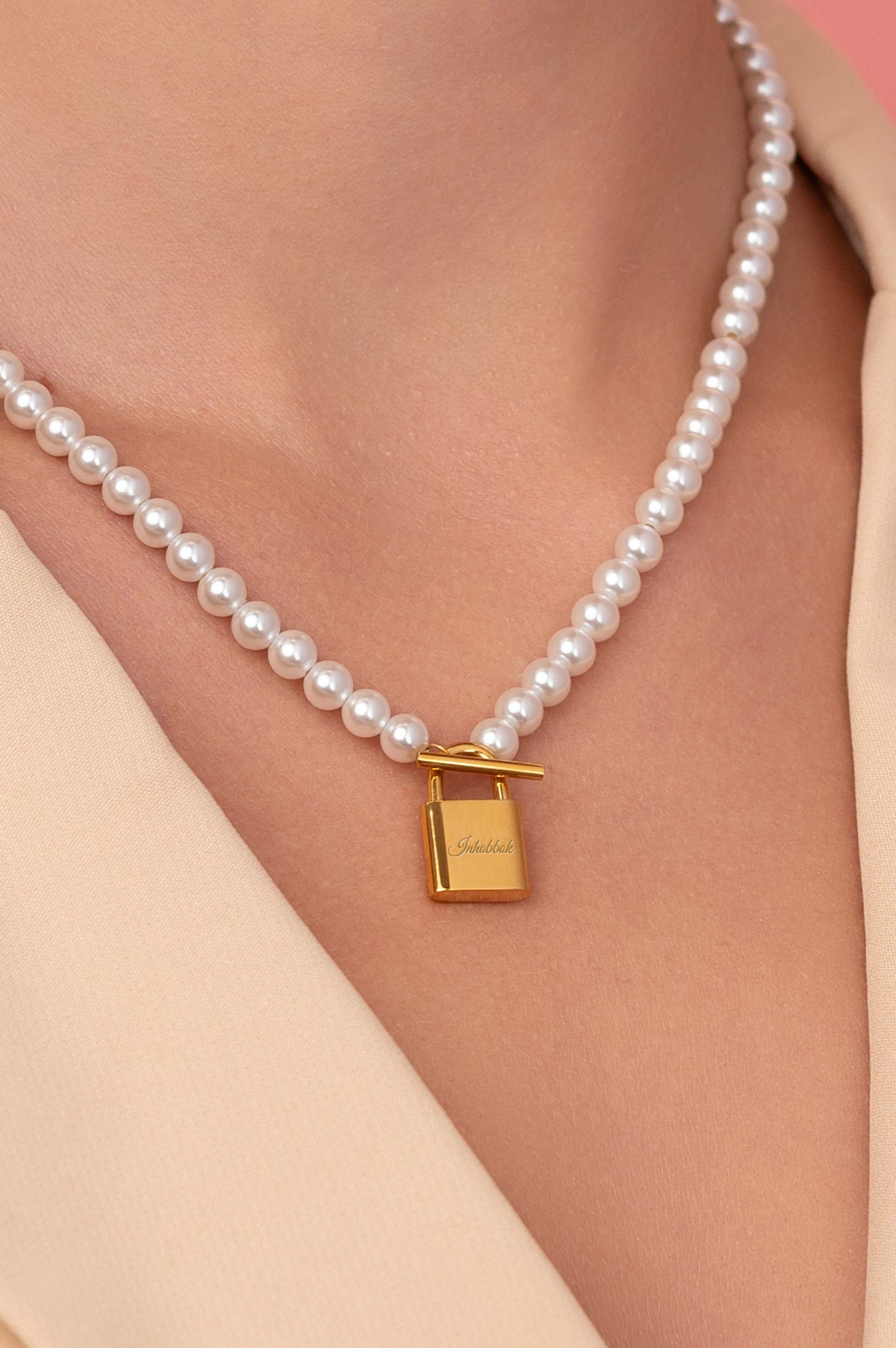 Engravable Inħobbok Pearl Necklace