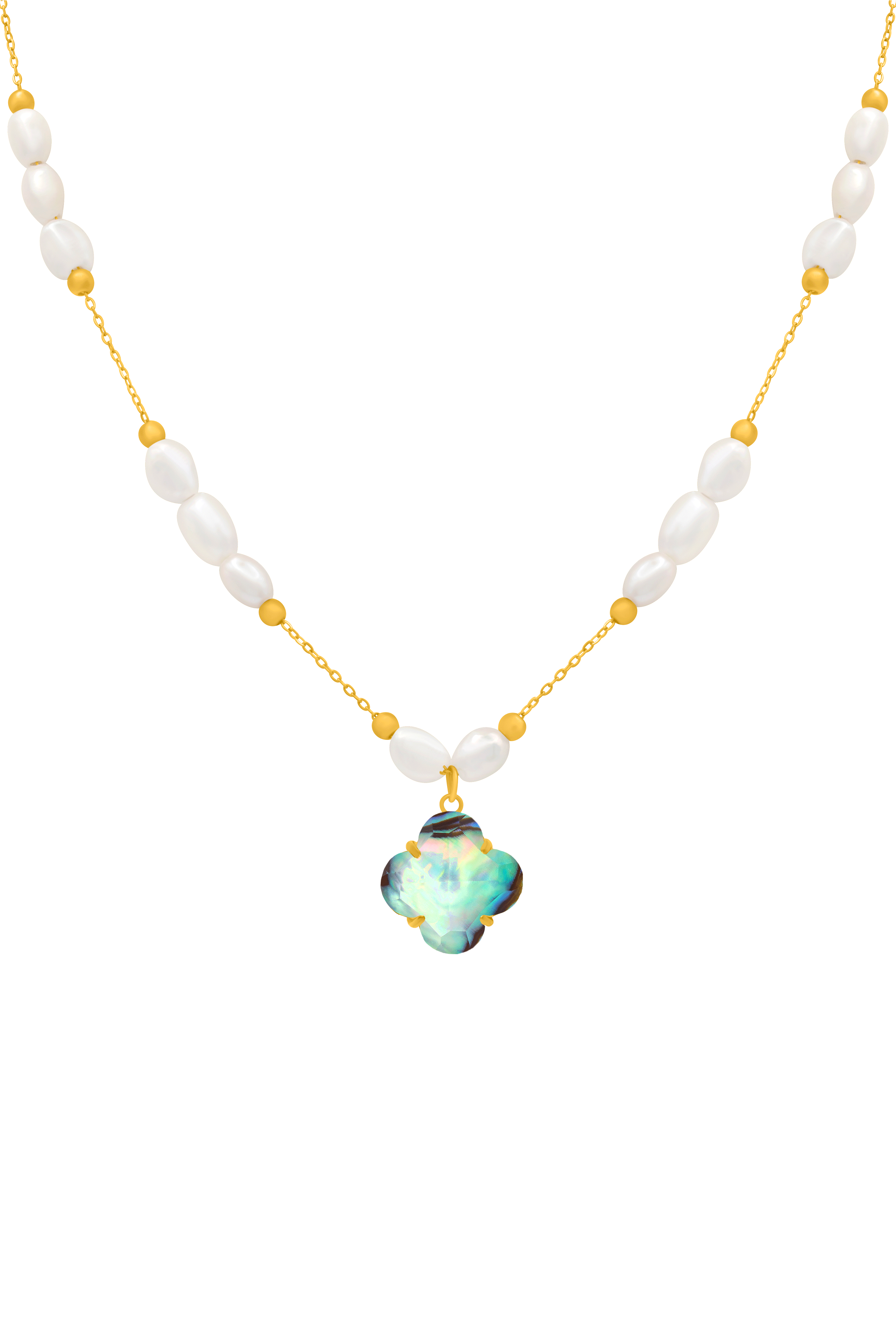 Stone Station Pearl Muse Necklace