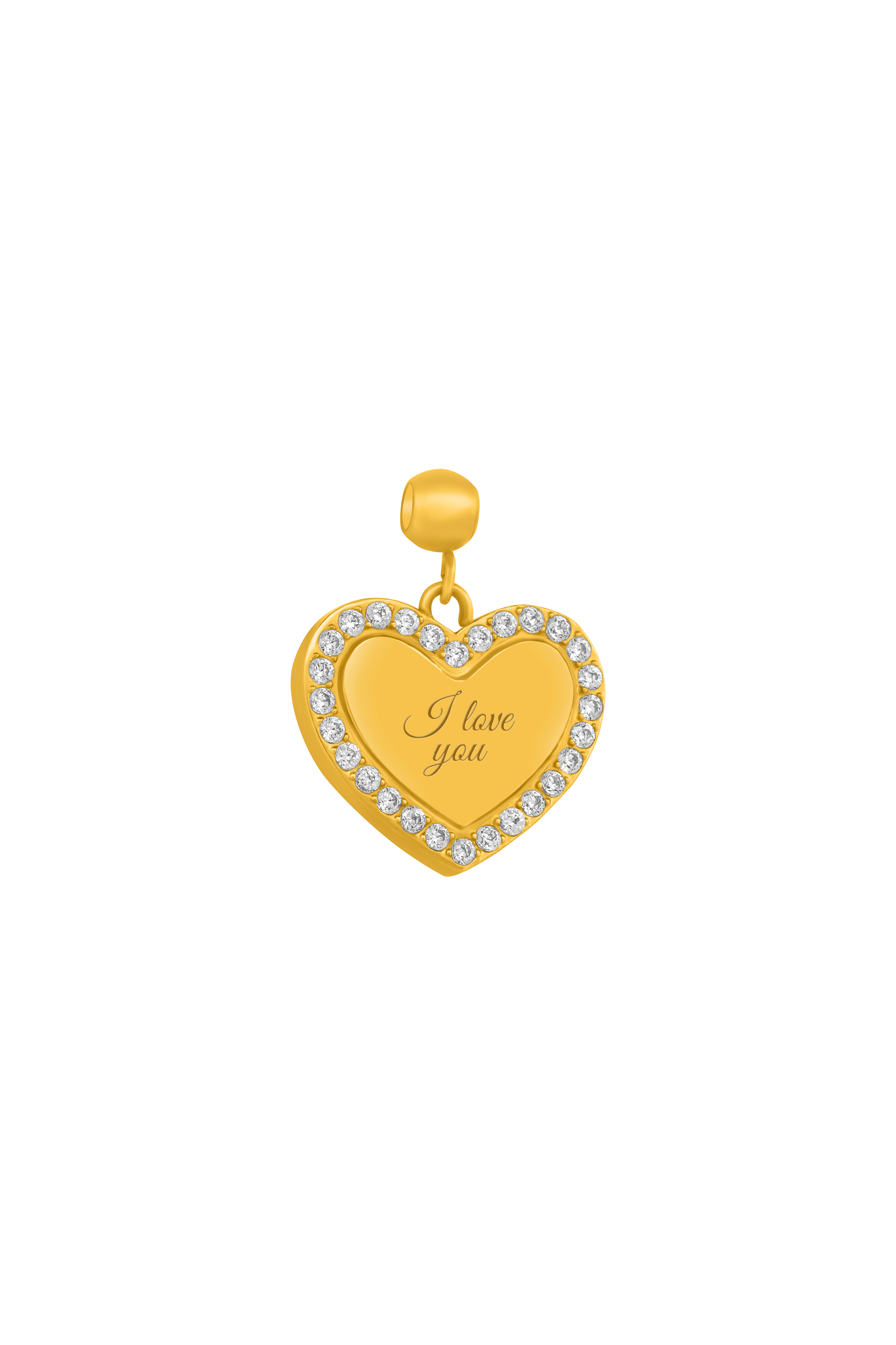 Qalbi Halo Valentine’s Toggle Charm Pendant