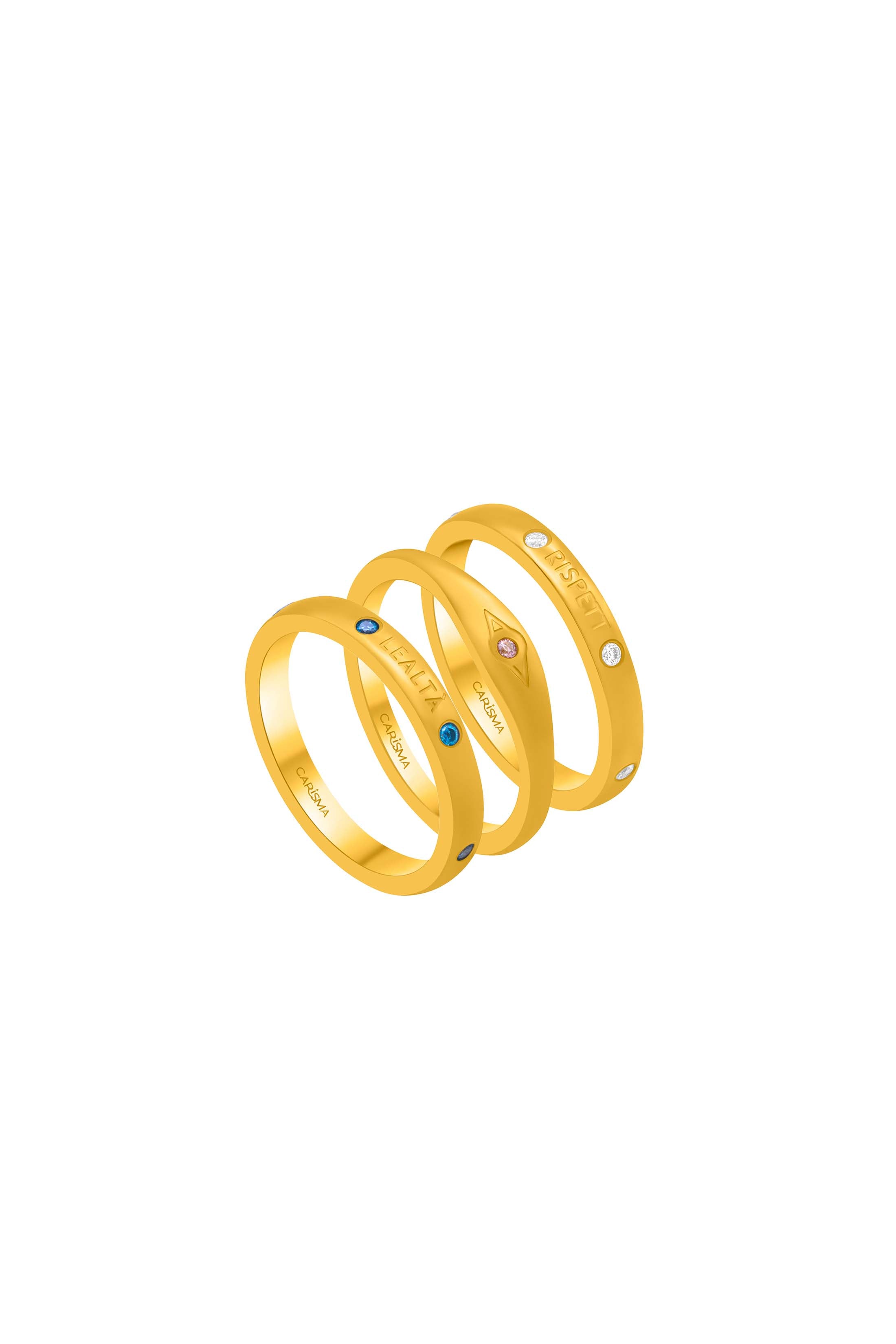 Lealtà, Imħabba, Rispett Ring Stack Gift Set