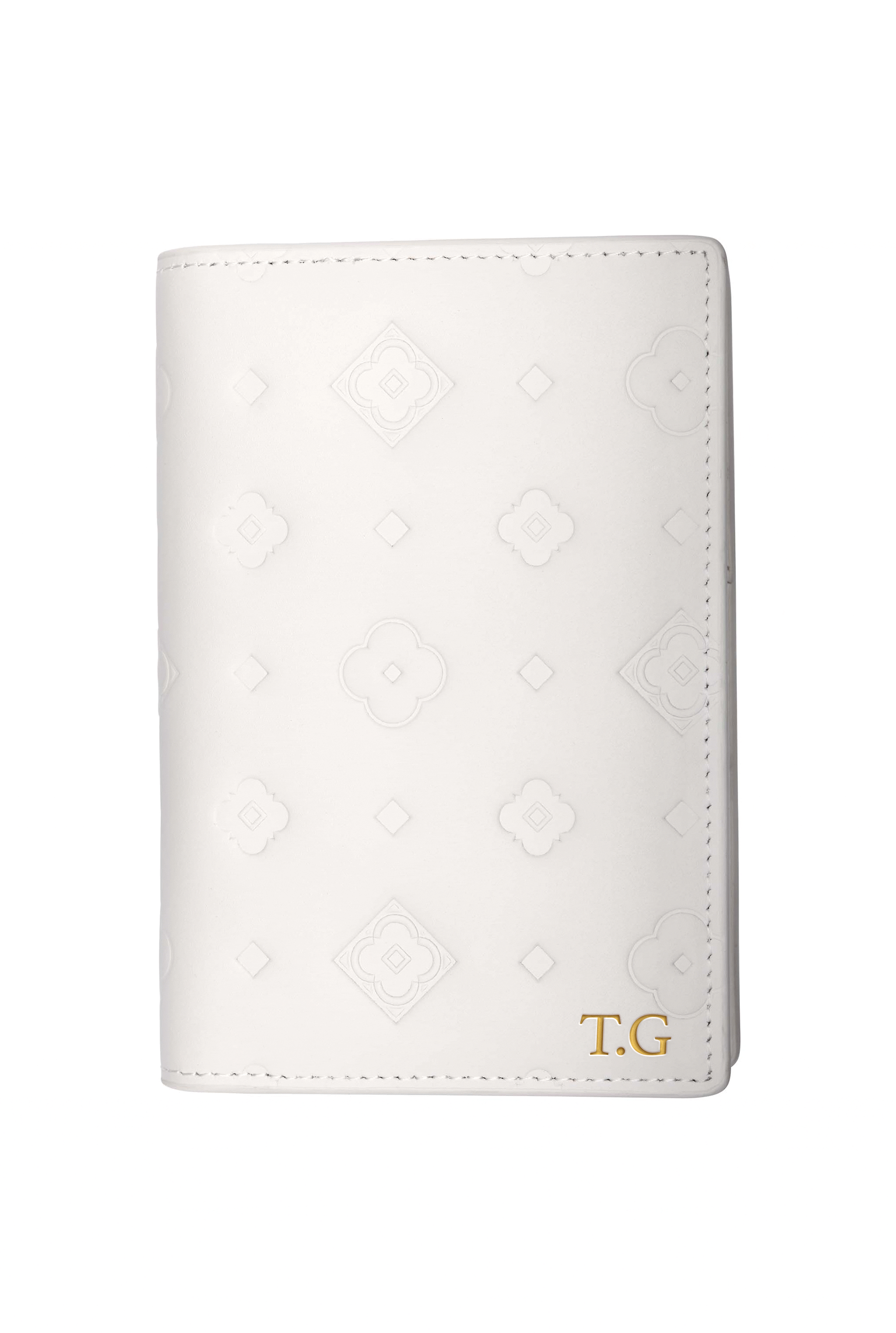 White Passport Cover & Luggage Tag