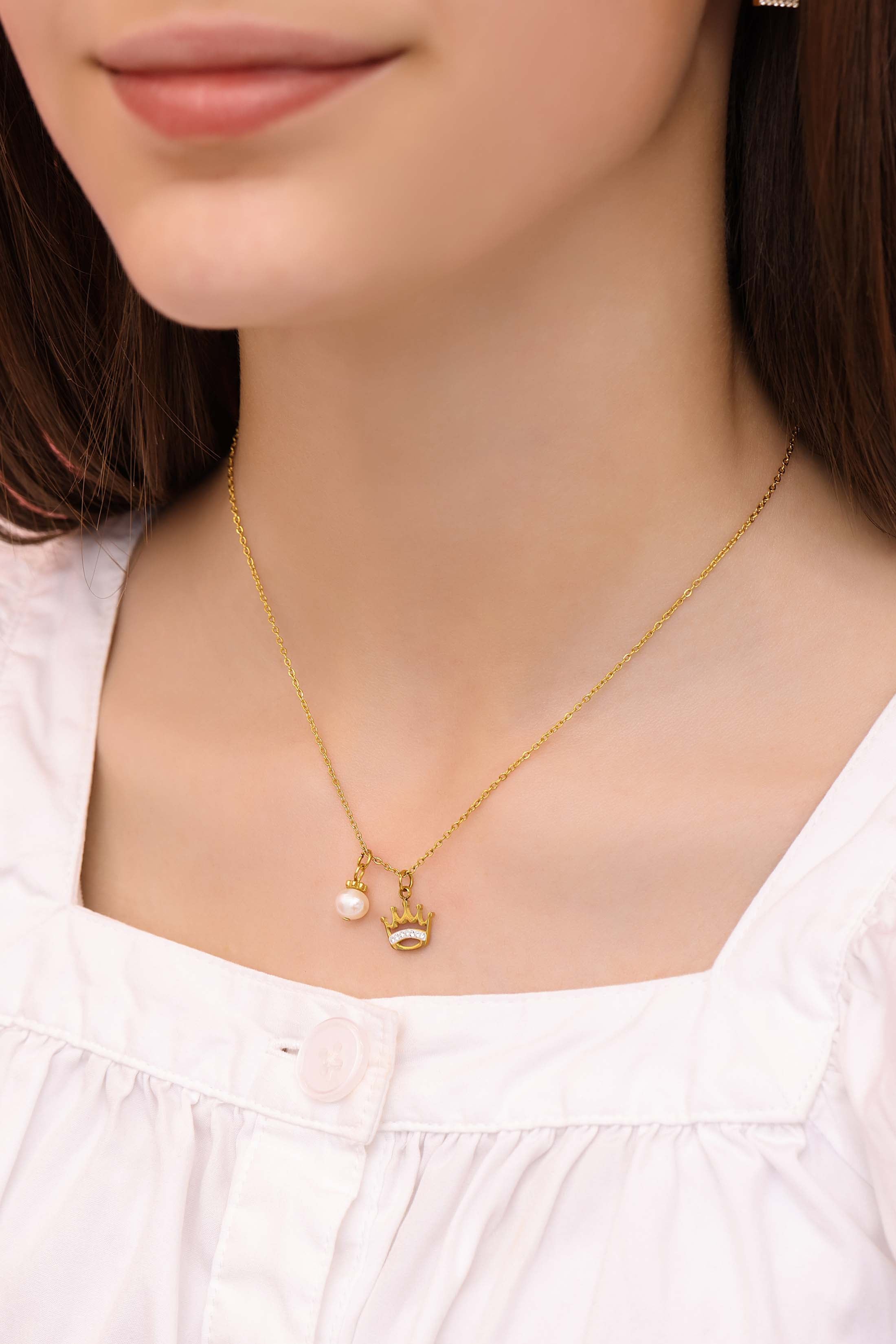 Prinċipessa Gold Necklace