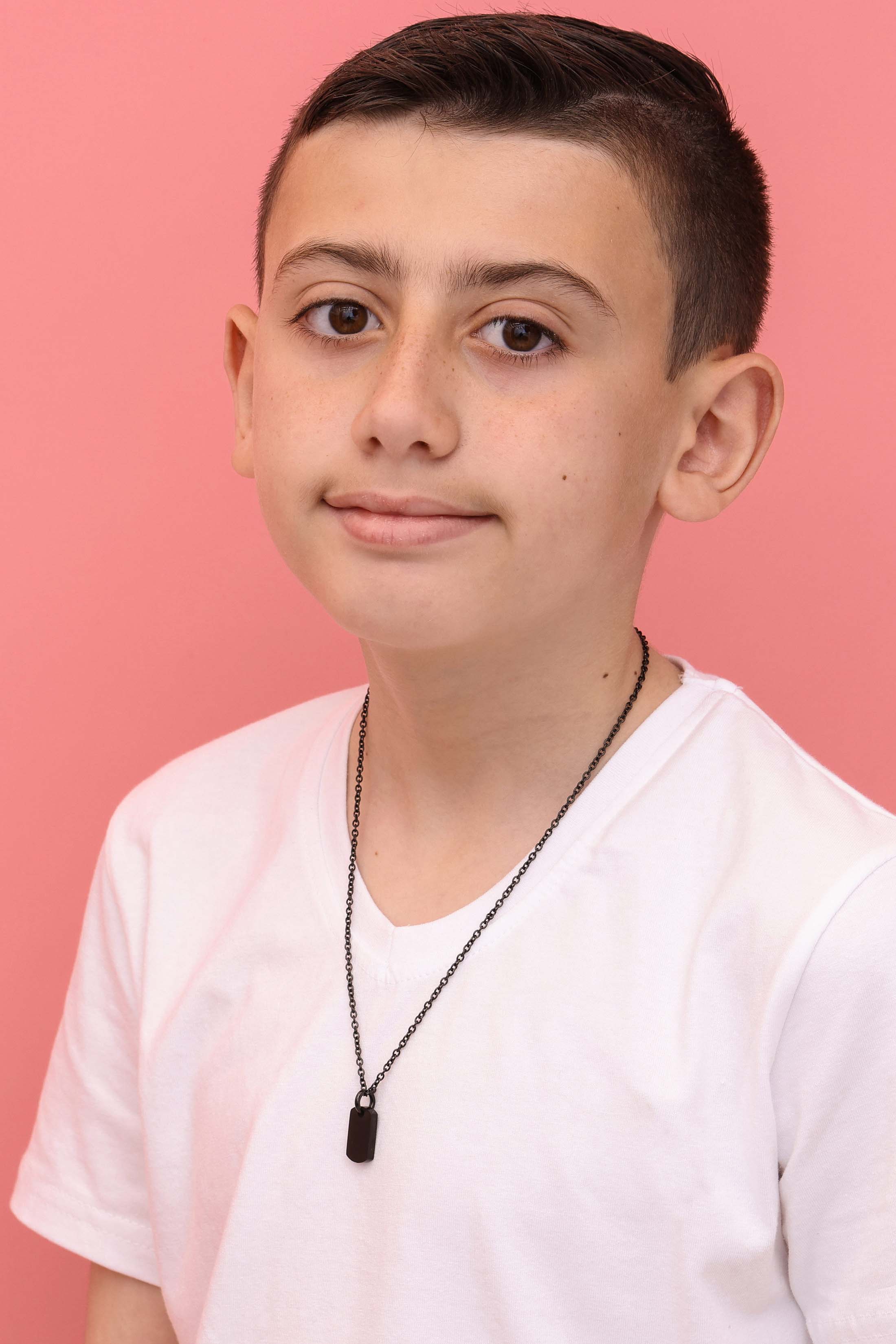 Mini Black Carisma Tag Pendant