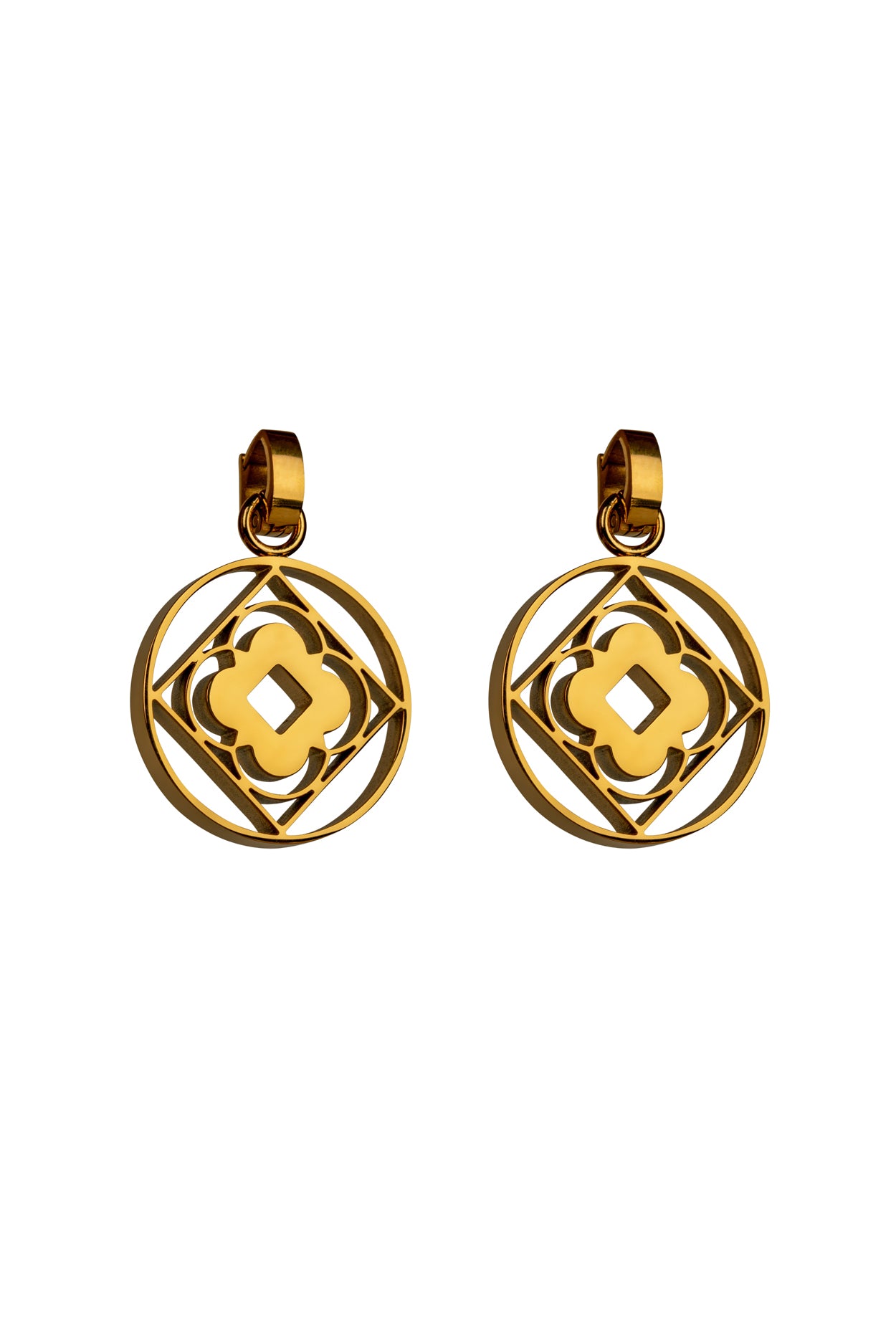 Carisma Logo Pendant Earring Set