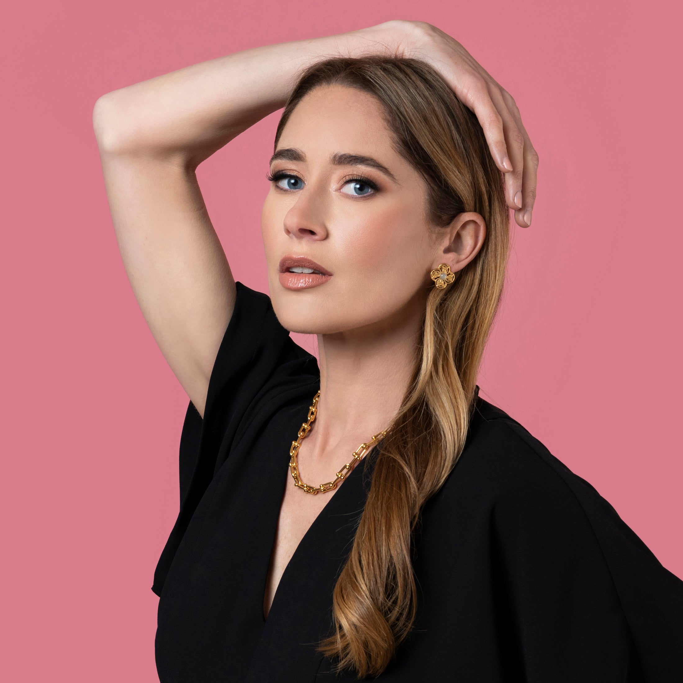 Maria’s Statement Link Chain Necklace