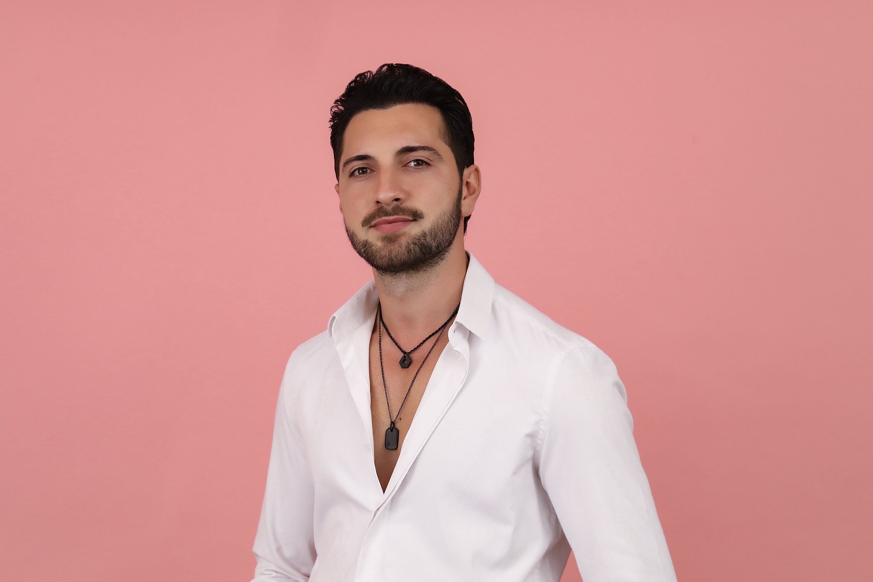 Carisma Logo Black Tag Graduation Engravable Pendant