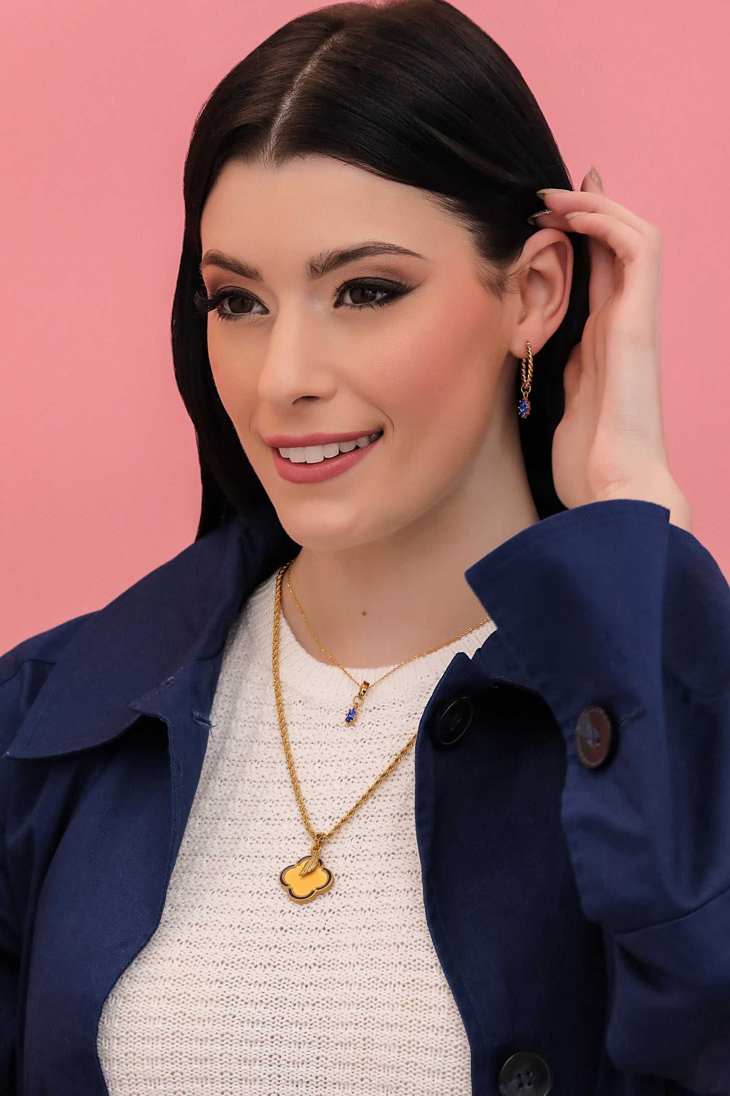 Liberta Pendant Earring Set