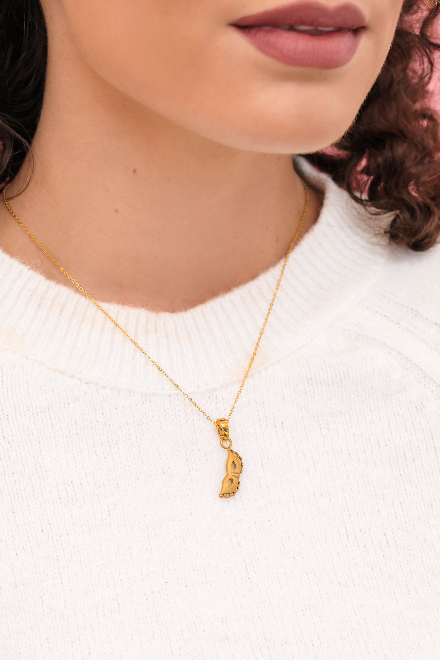 Carnival Mask Pendant